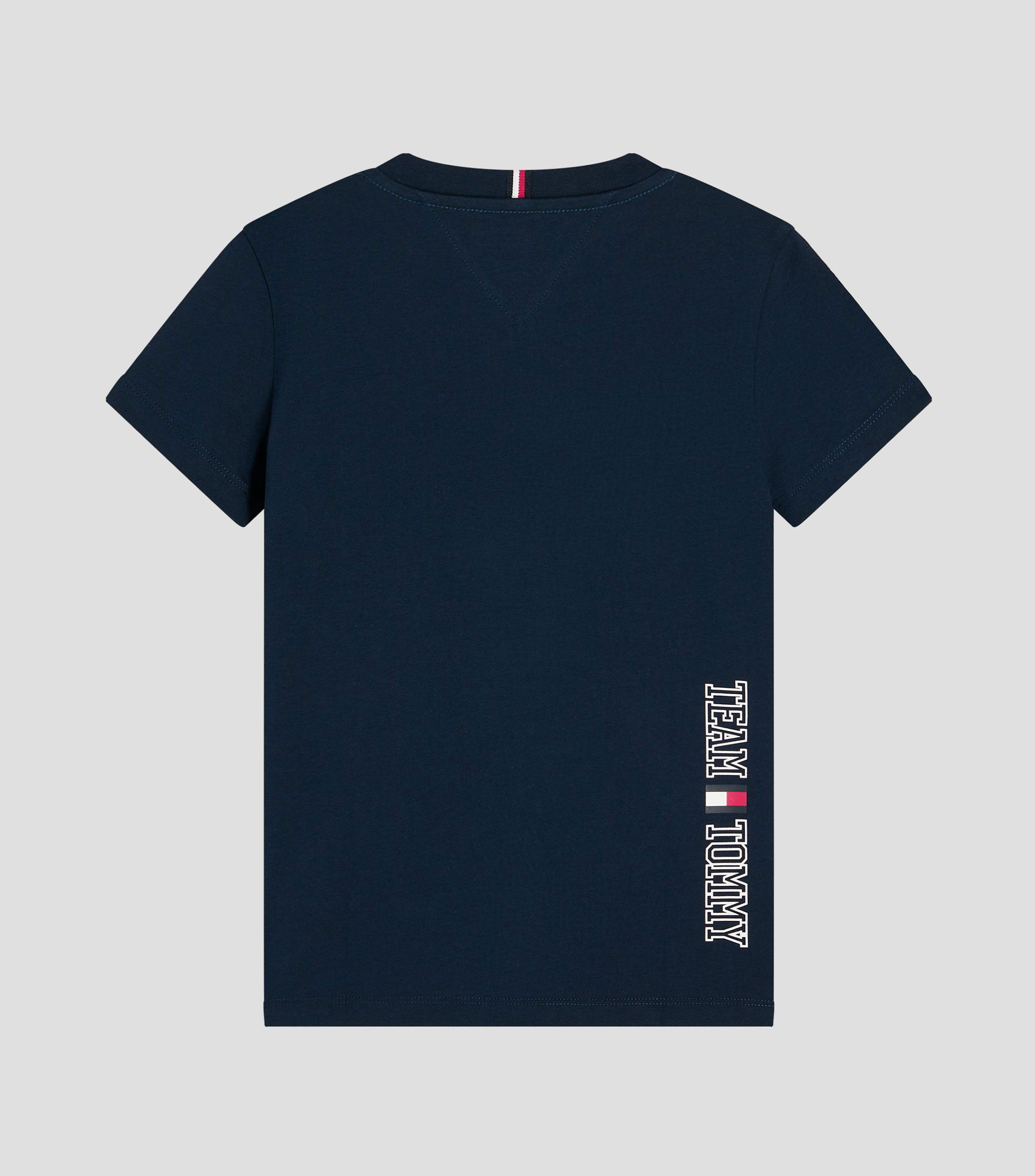 Playera cuello redondo manga corta lisa Niño