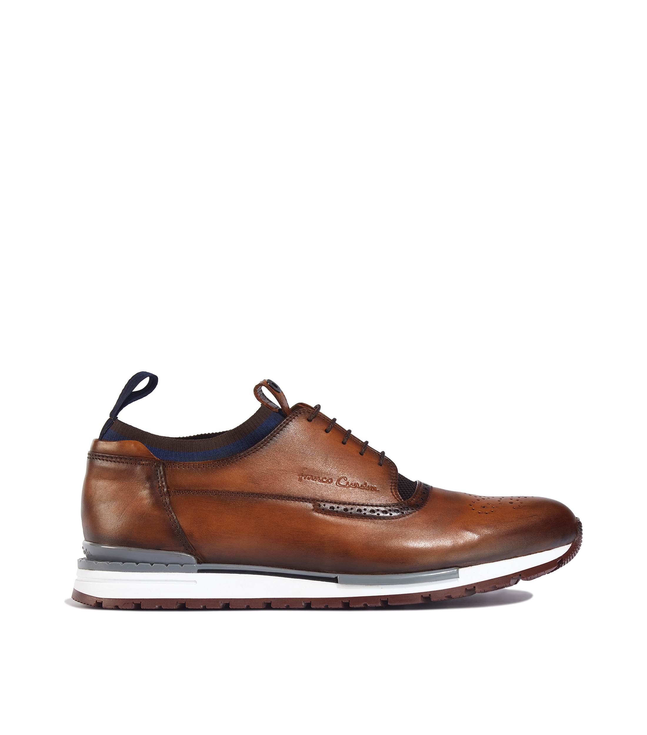 Zapato top cuadra hombre
