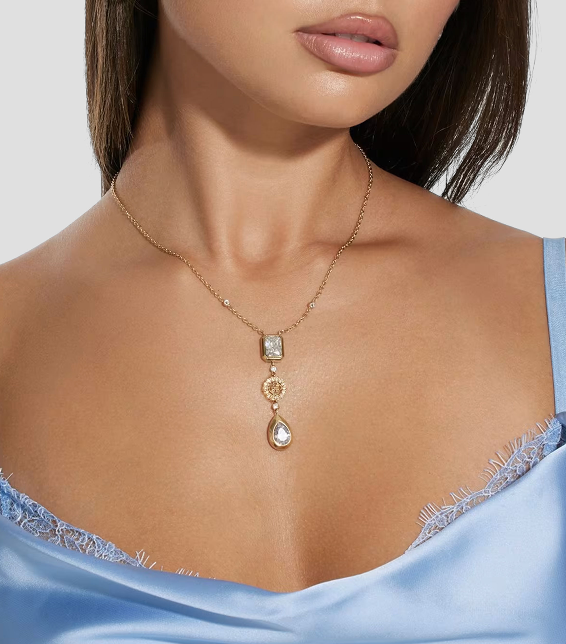 Collar 4G Light con Cristales Mujer