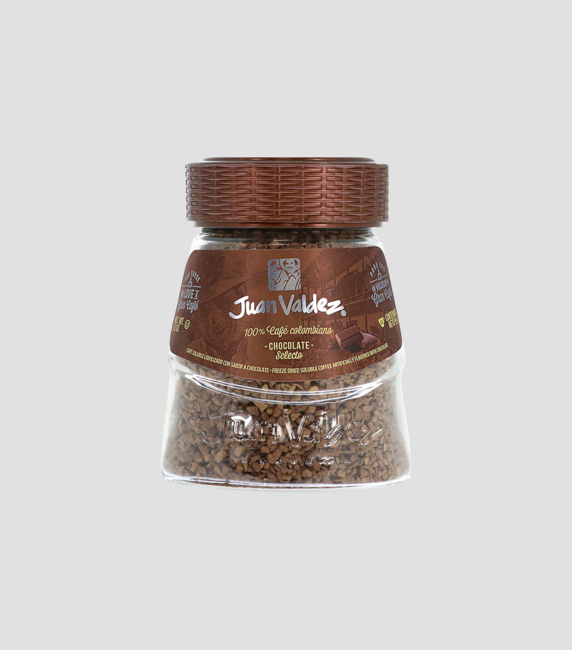 Café Soluble Liofilizado sabor Chocolate, 95 gr