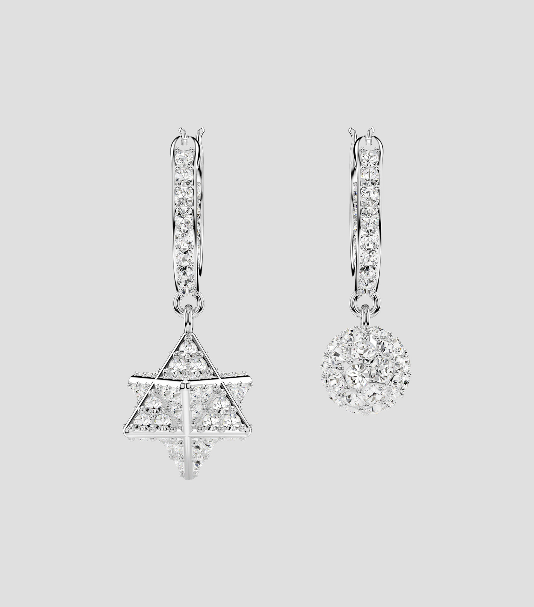 Aretes con cristales Dextera Mujer