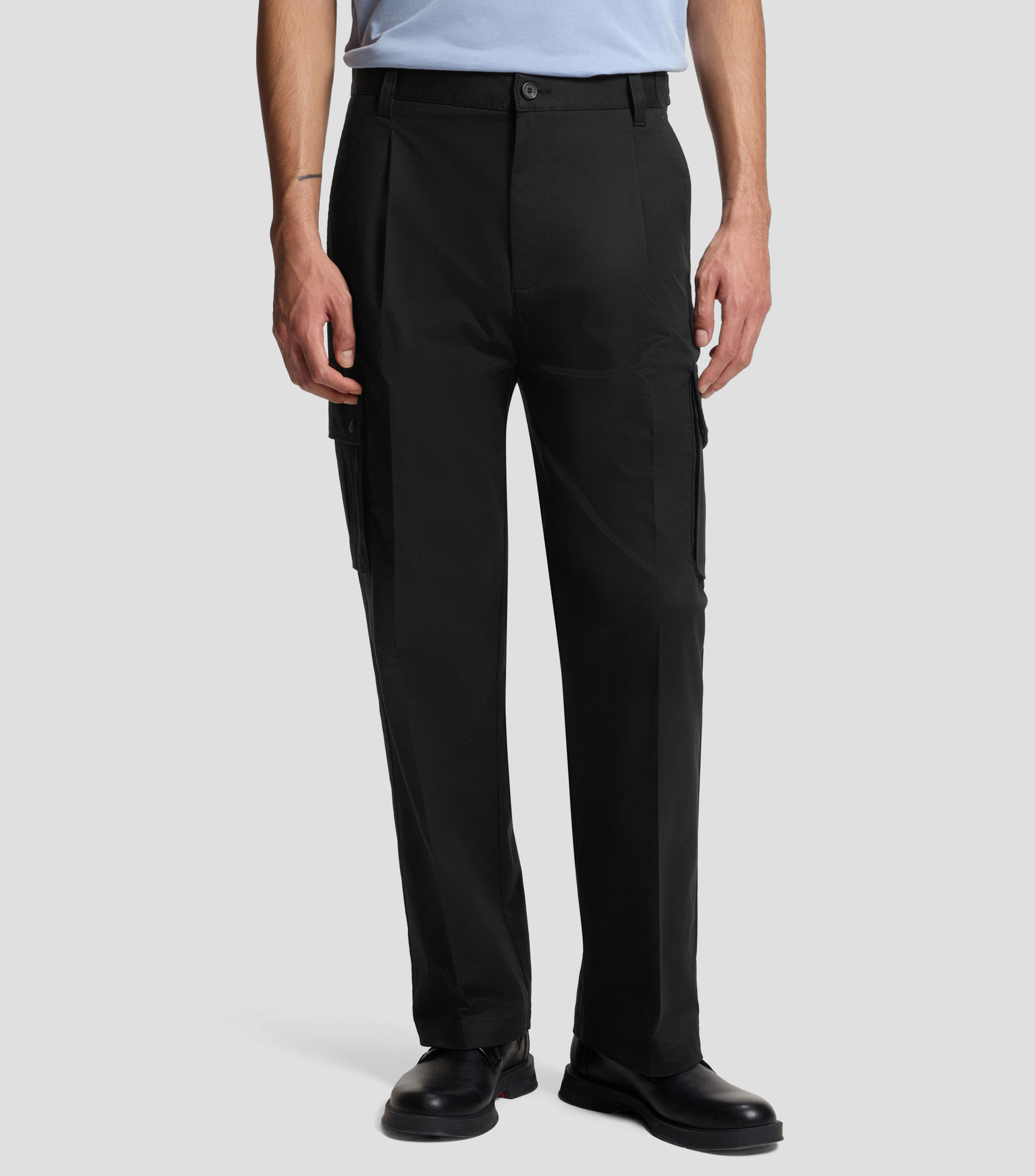 Pantalón estilo cargo relaxed Hombre