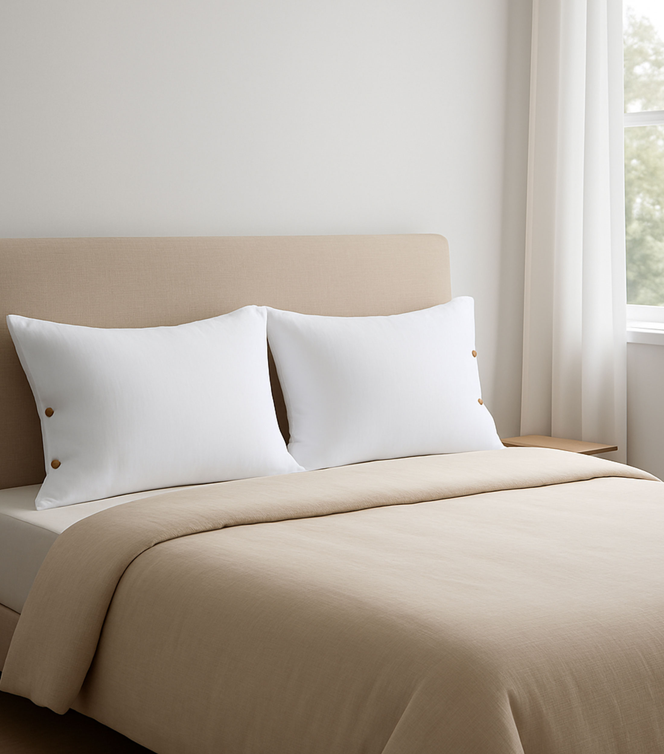 Funda para Almohada Estándar en Algodón
