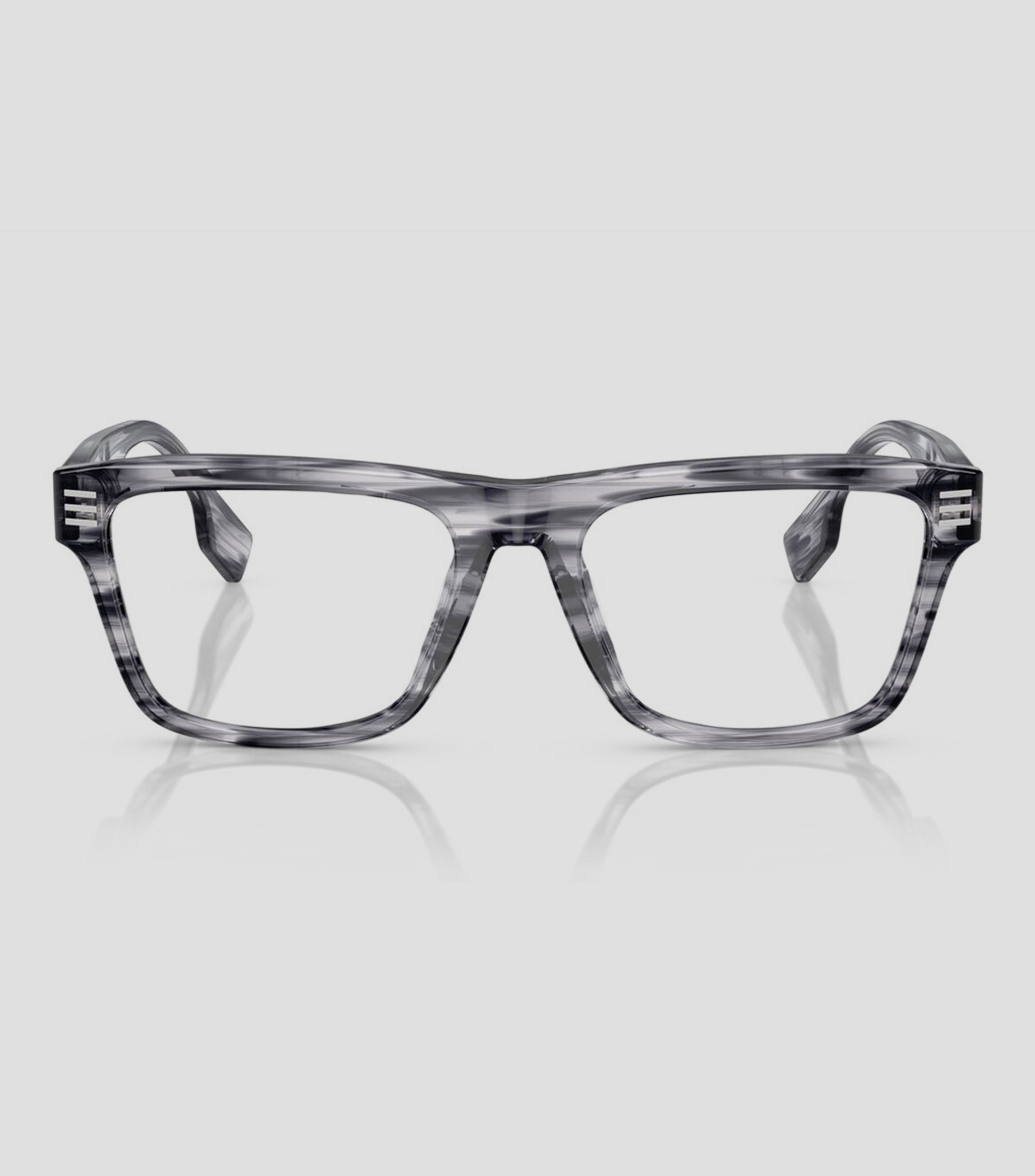 Lentes oftálmicos cuadrados grises Unisex