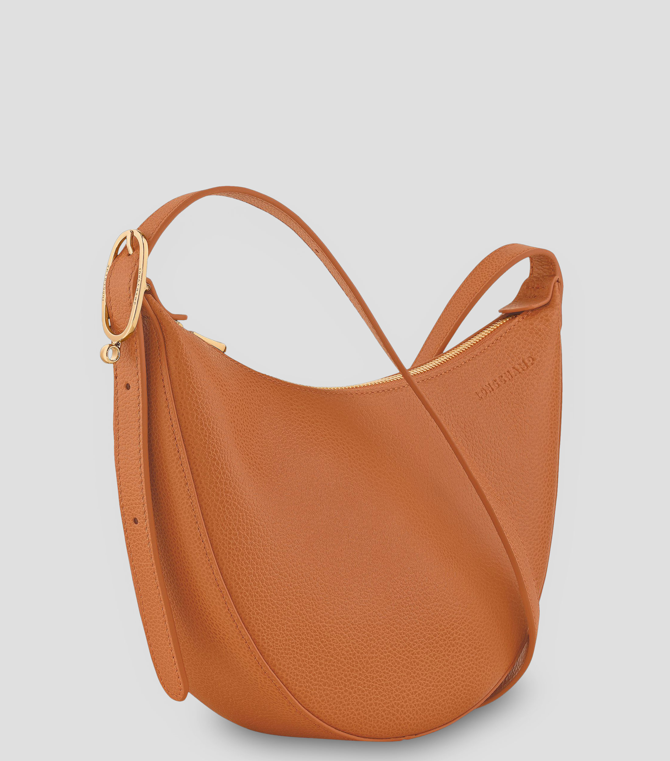 Bolsa Crossbody en cuero de vaqueta granulada Mujer