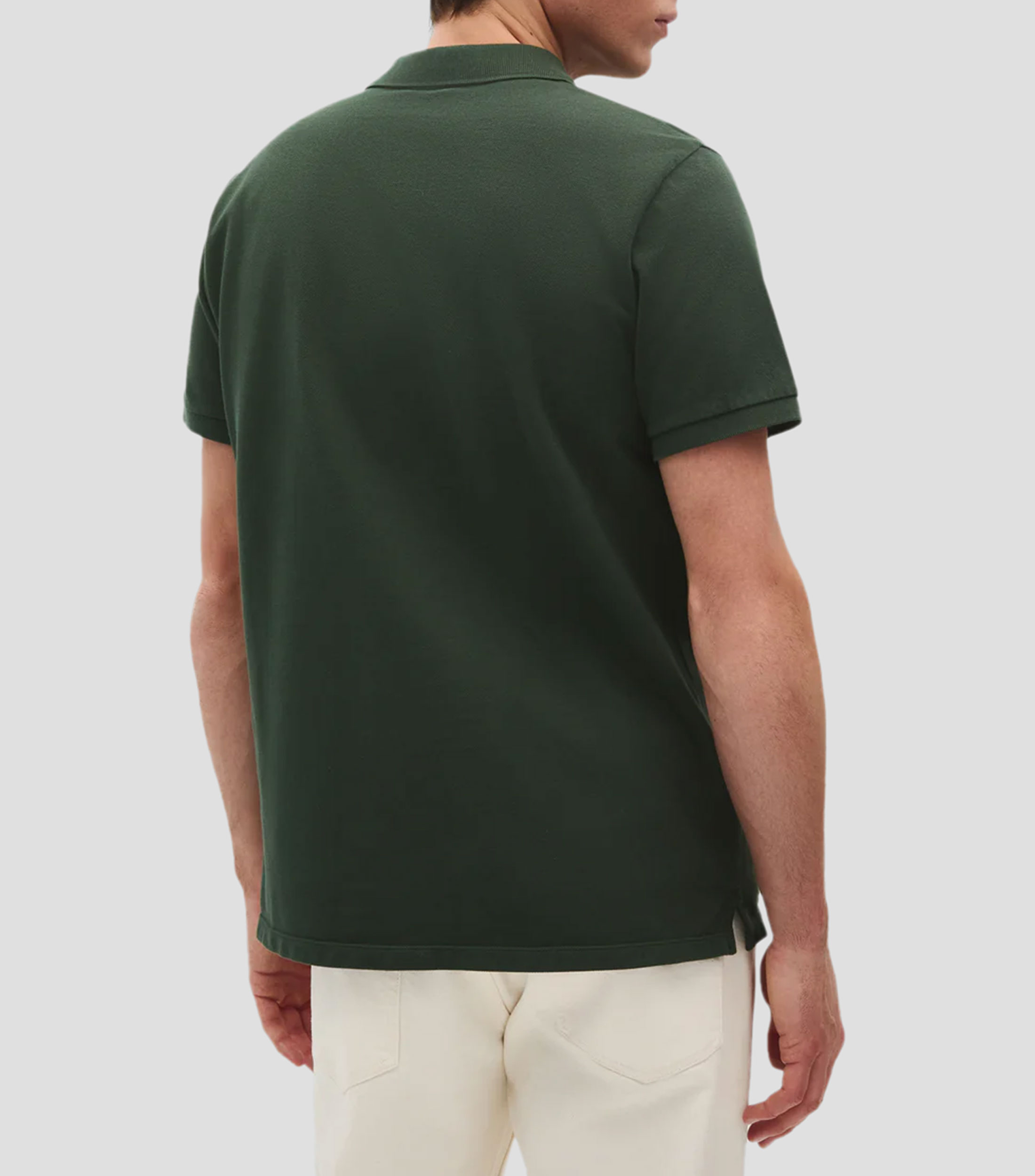 Playera Cuello Tipo Polo Manga Corta Hombre