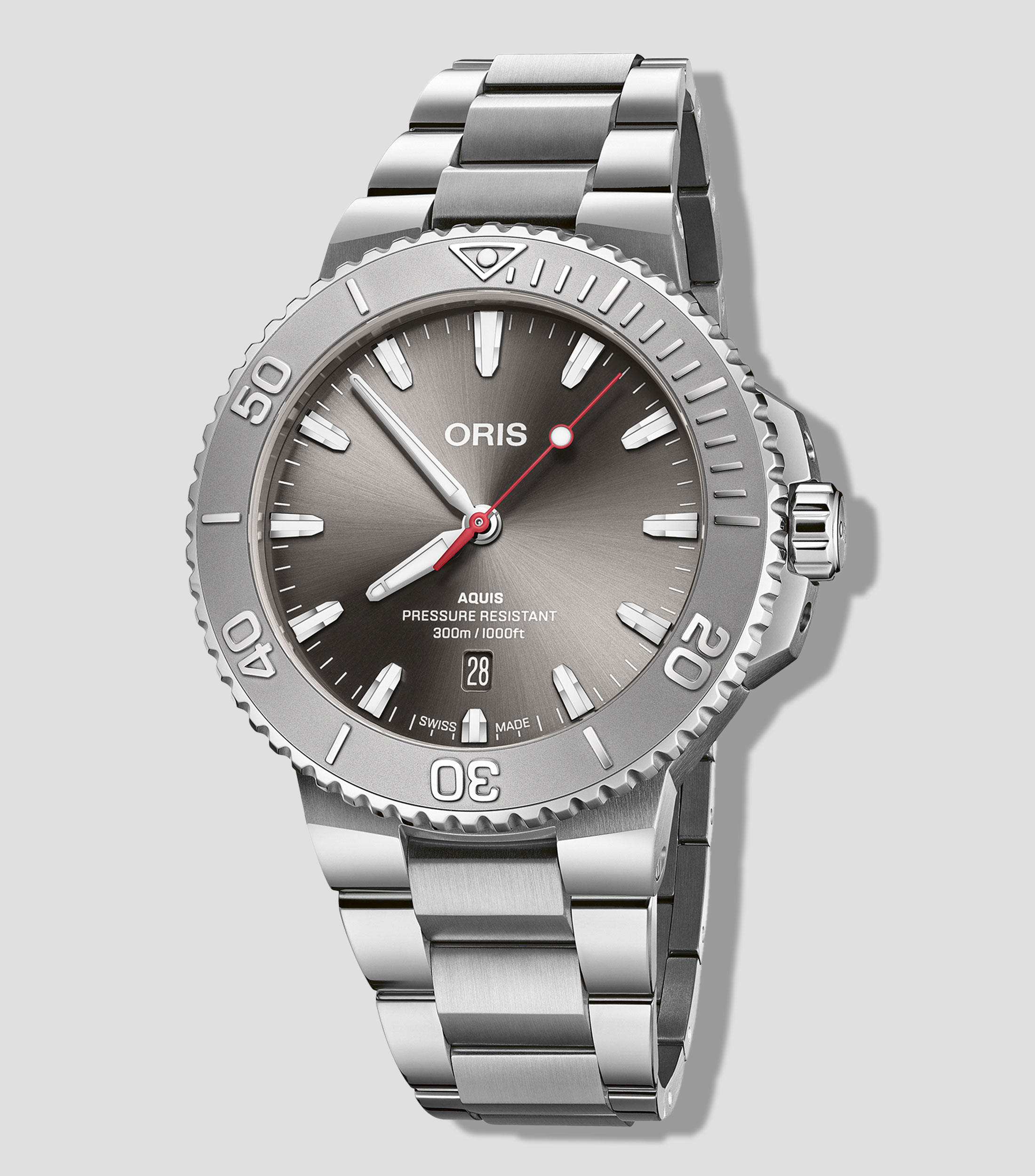 Reloj para Hombre Aquis Casual Plateado