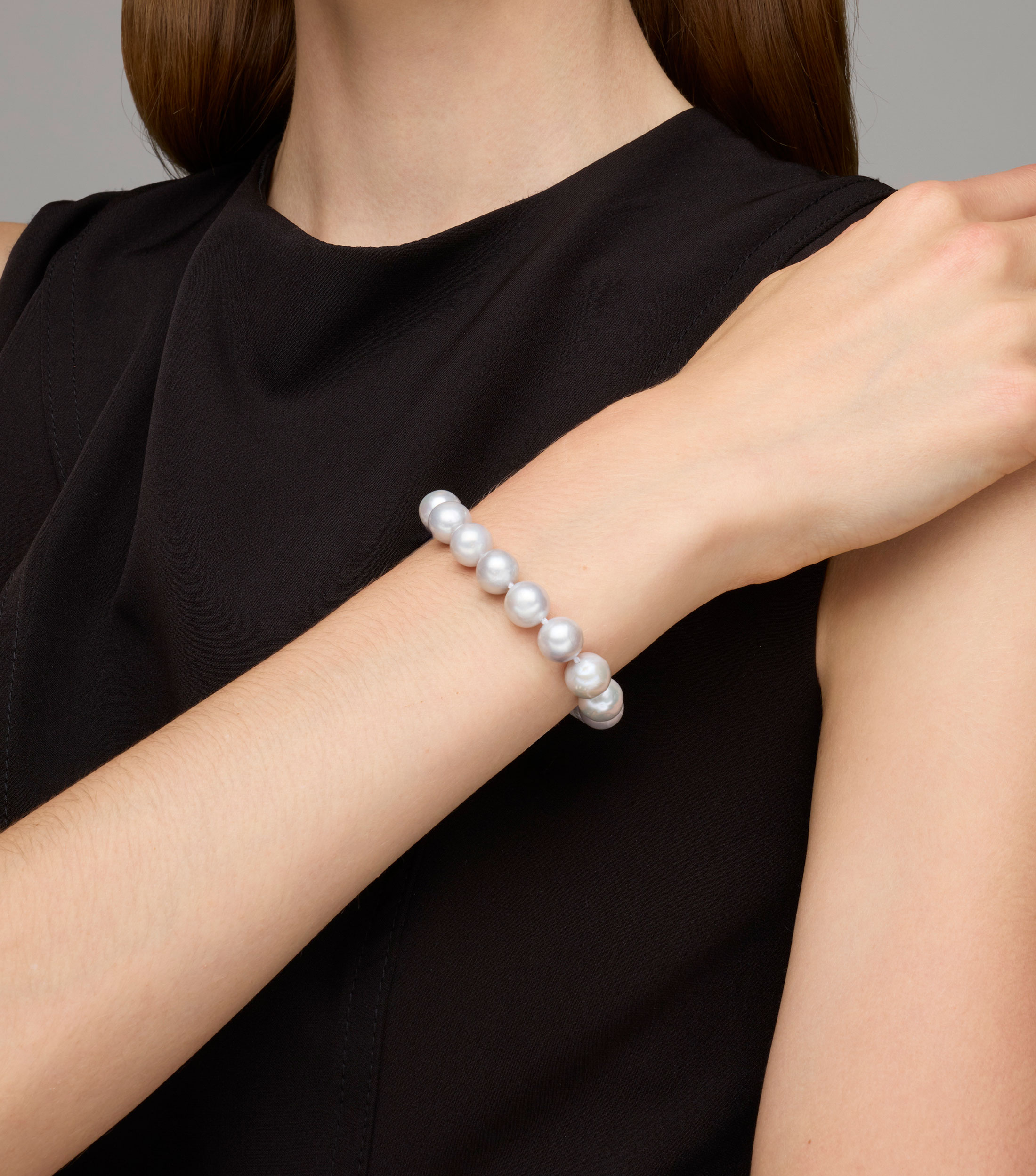 Pulsera con perlas Mujer