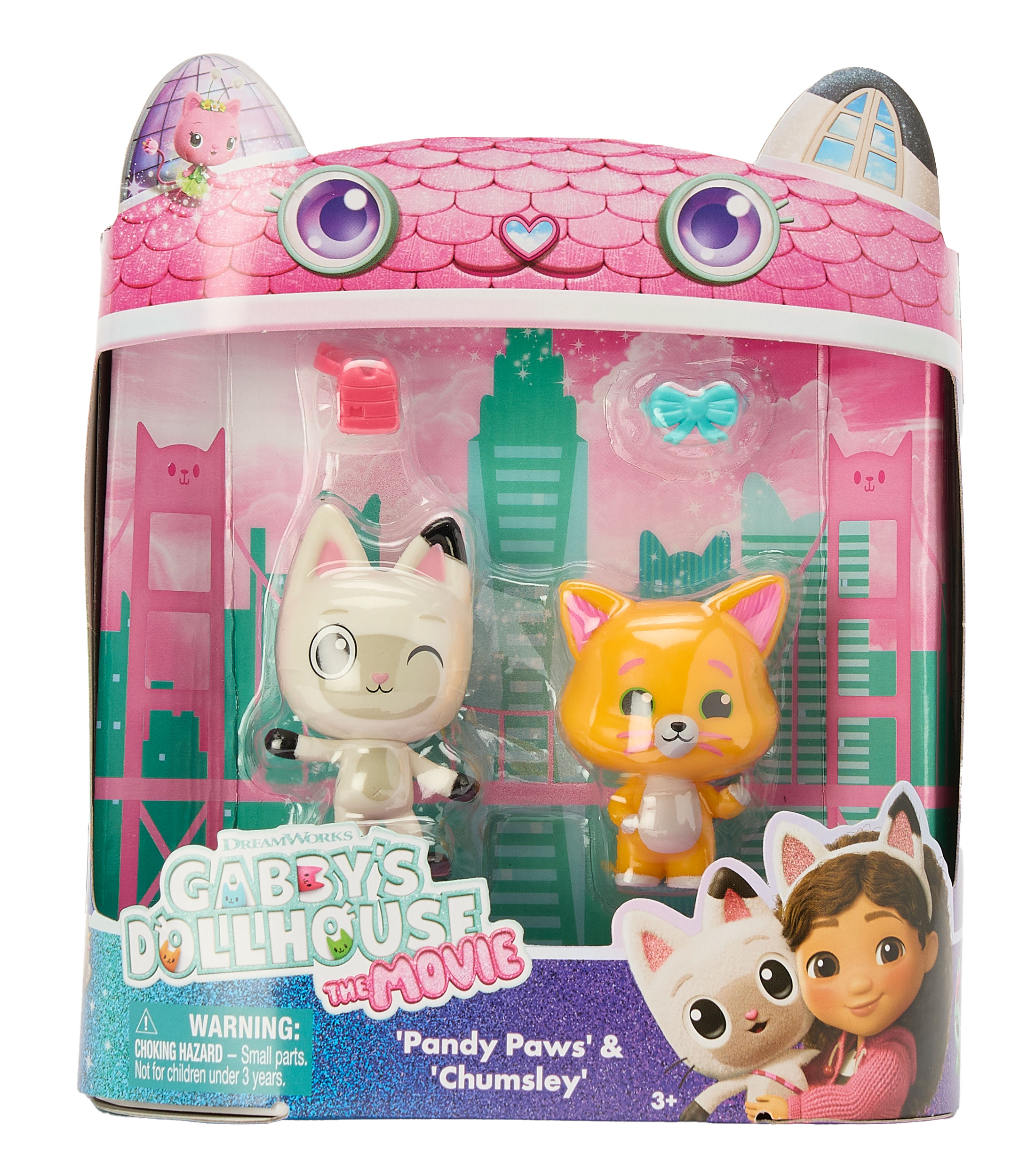 Set 2 Figuras Pandy Paws y Chumsley Gabby's Dollhouse