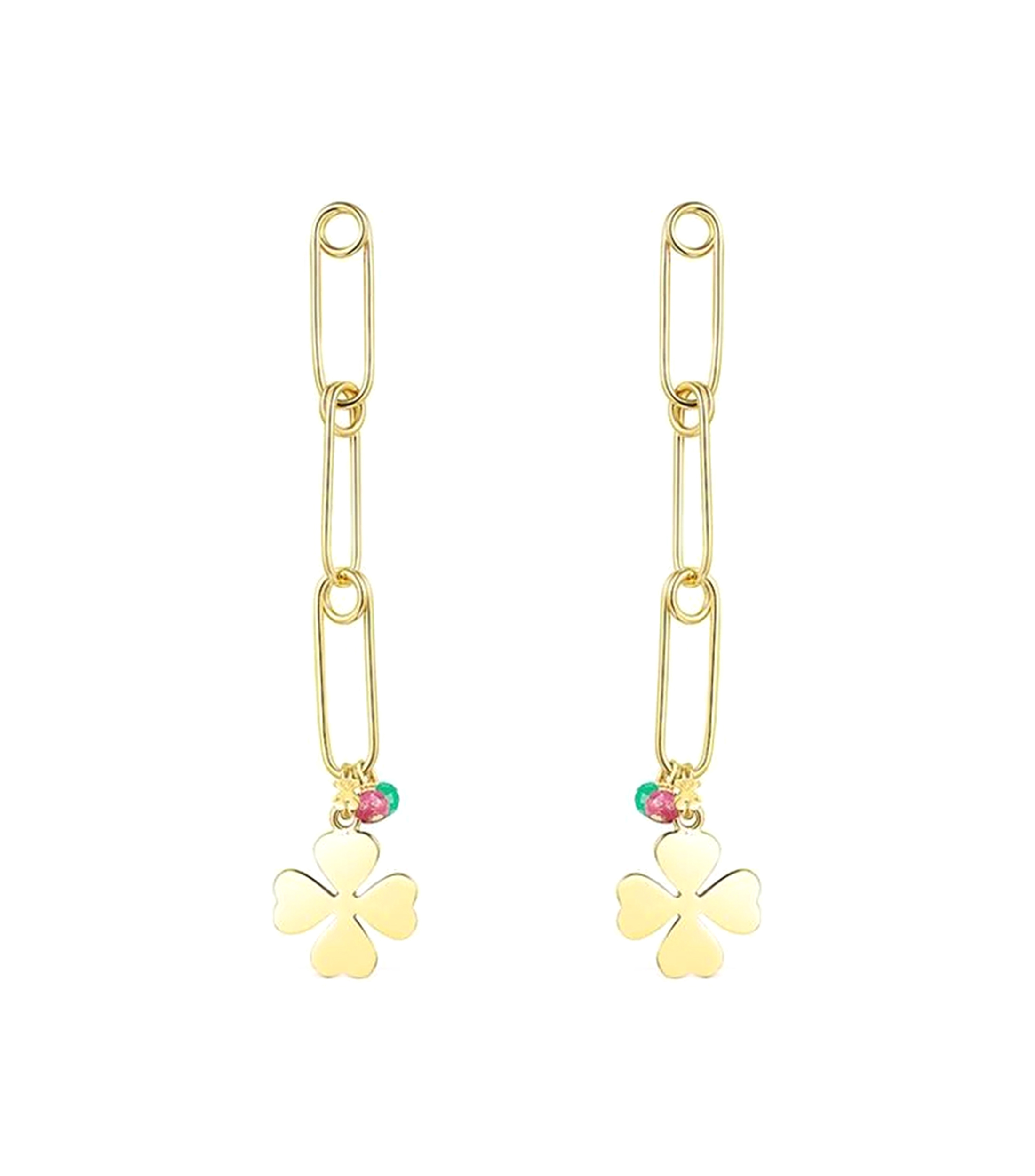 Tous Pendientes en Plata Good Vibes con gemas Mujer El Palacio