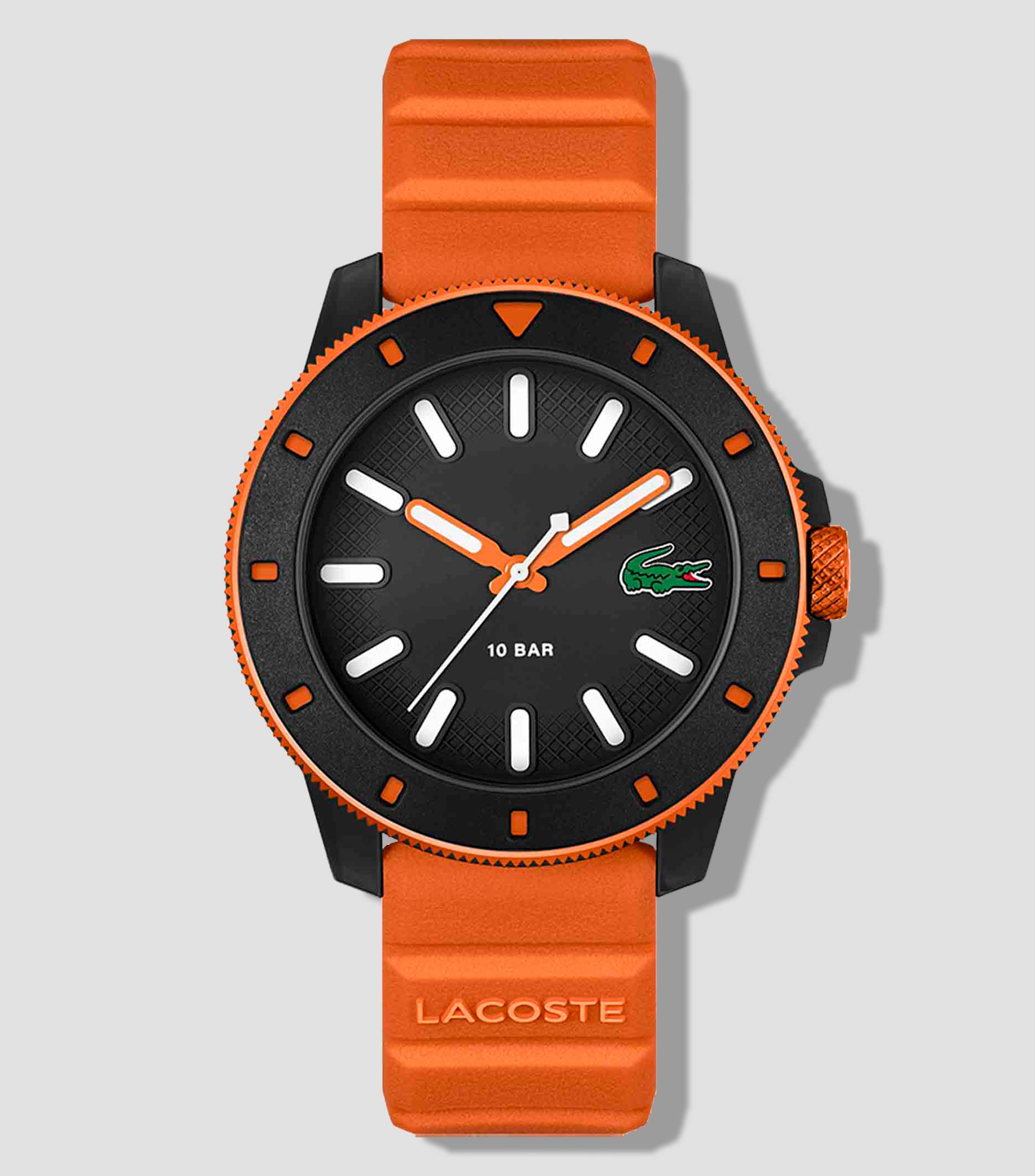 Reloj para Hombre 12.12 Scuba Casual Negro, Naranja