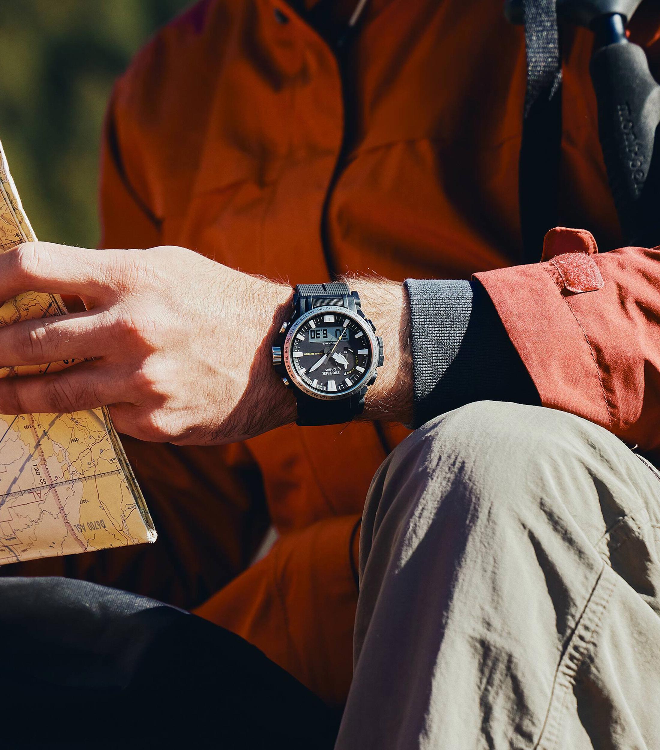 Reloj para Hombre Pro Trek deportivo negro