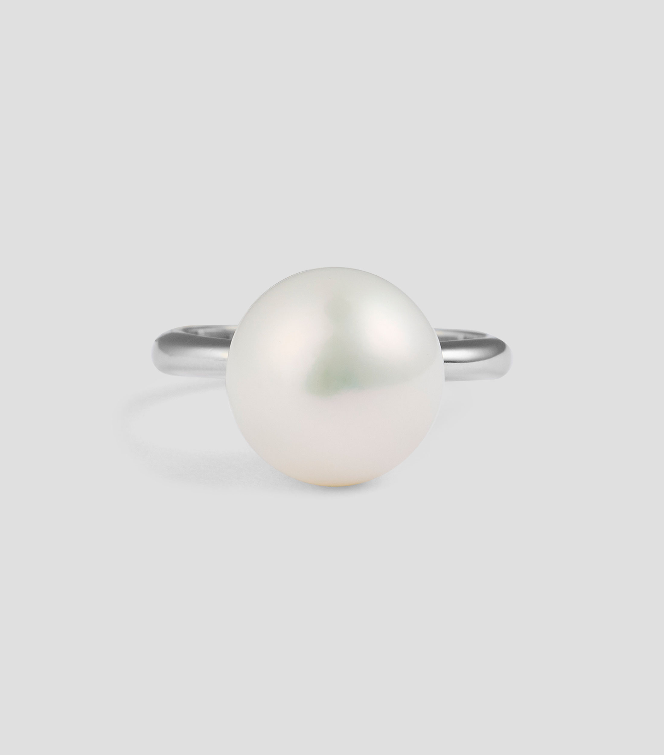 Anillo en plata .925 con perla Mujer