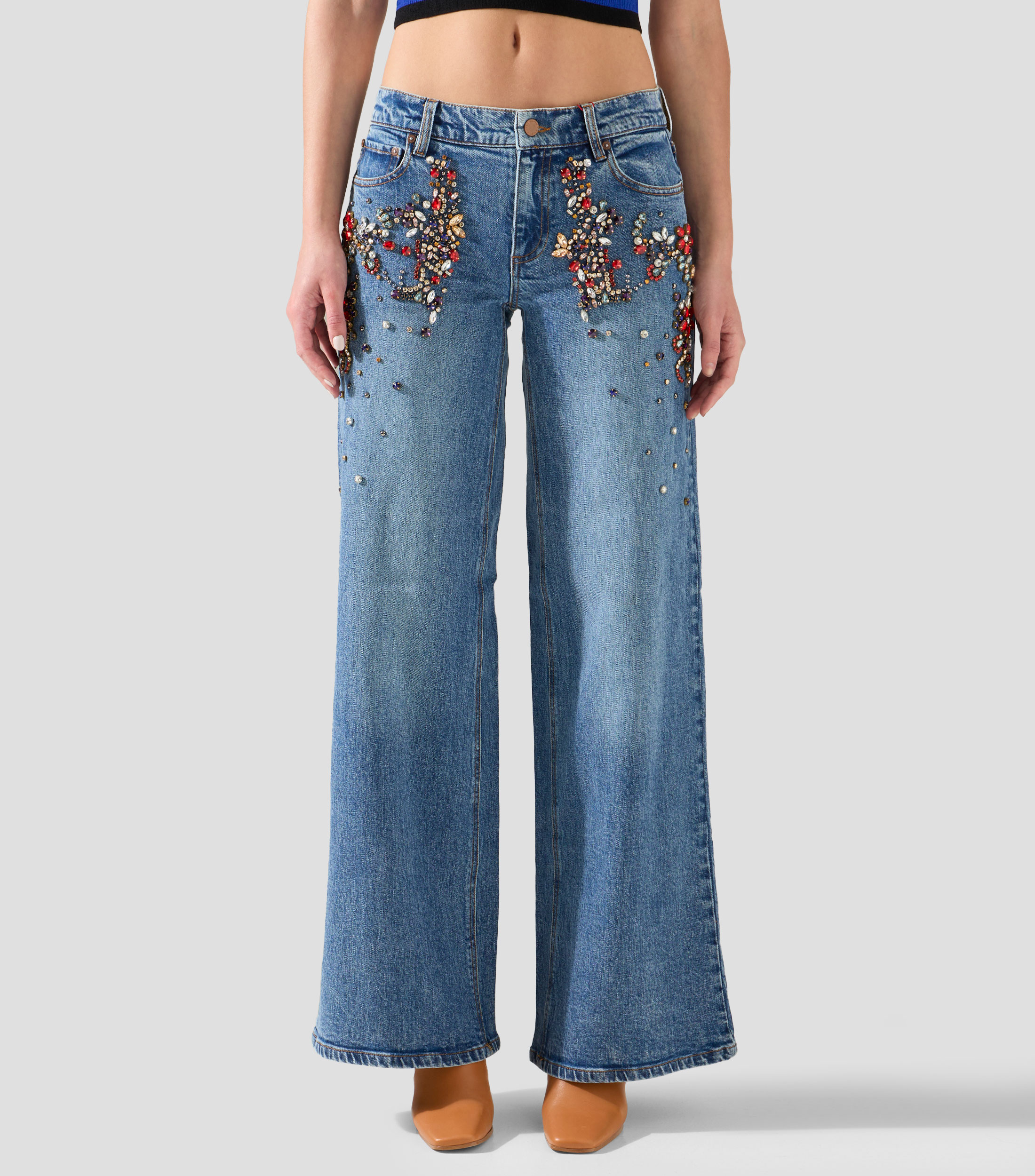 Jeans Amazing acampanado Mujer