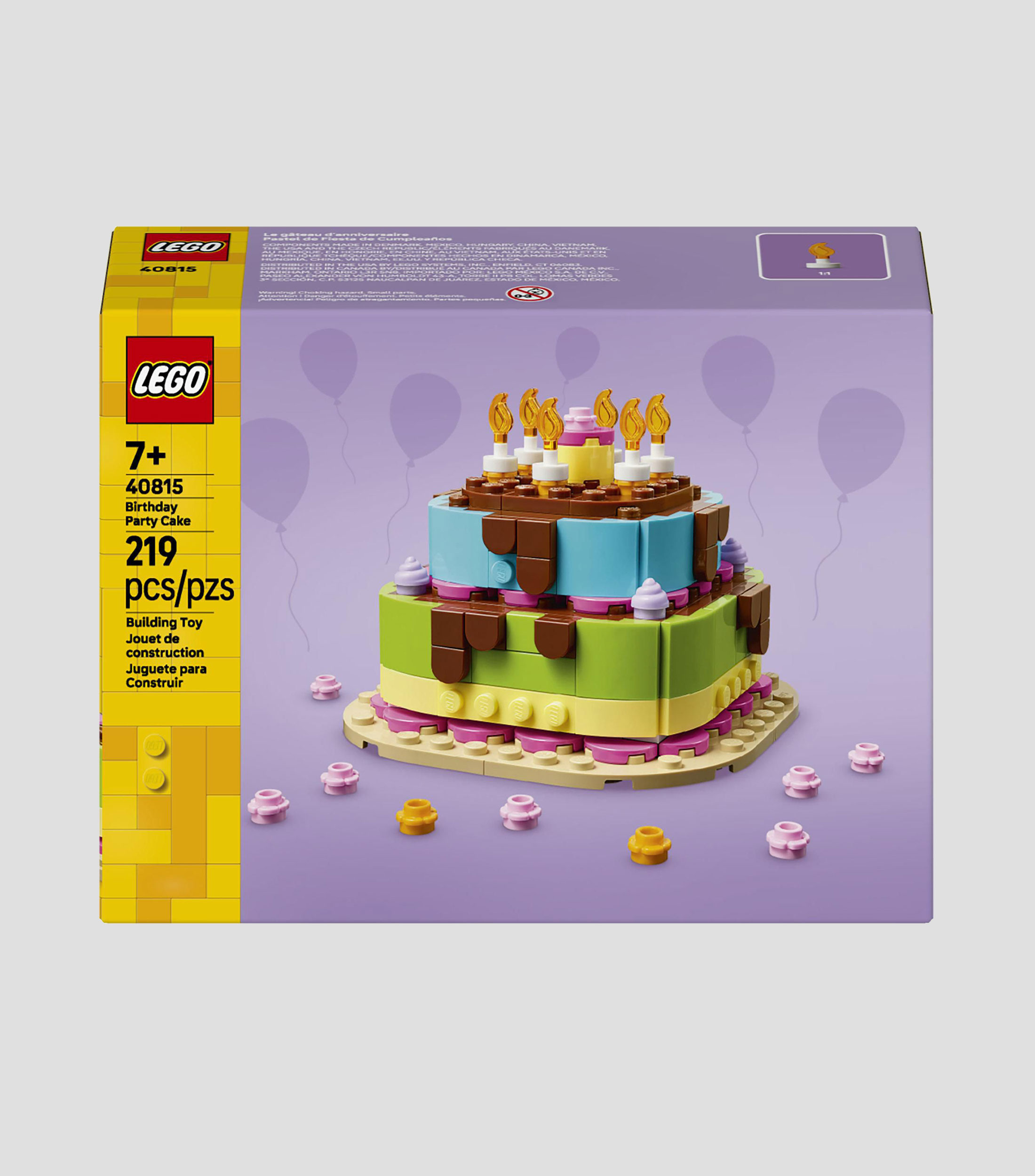 Lego Seasons and Occasions Pastel de Fiesta de Cumpleaños 40815