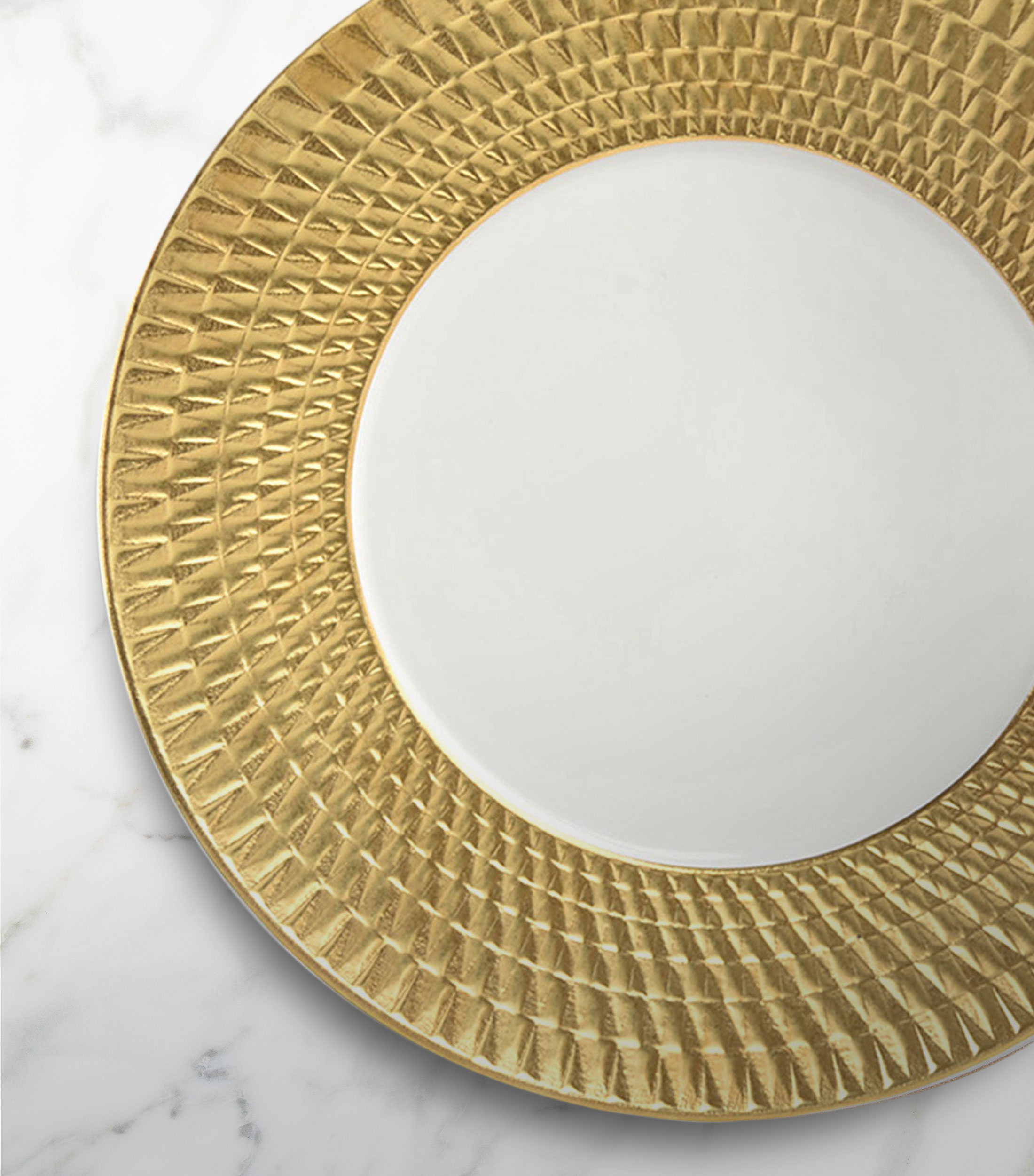 Plato para ensalada Twist en porcelana