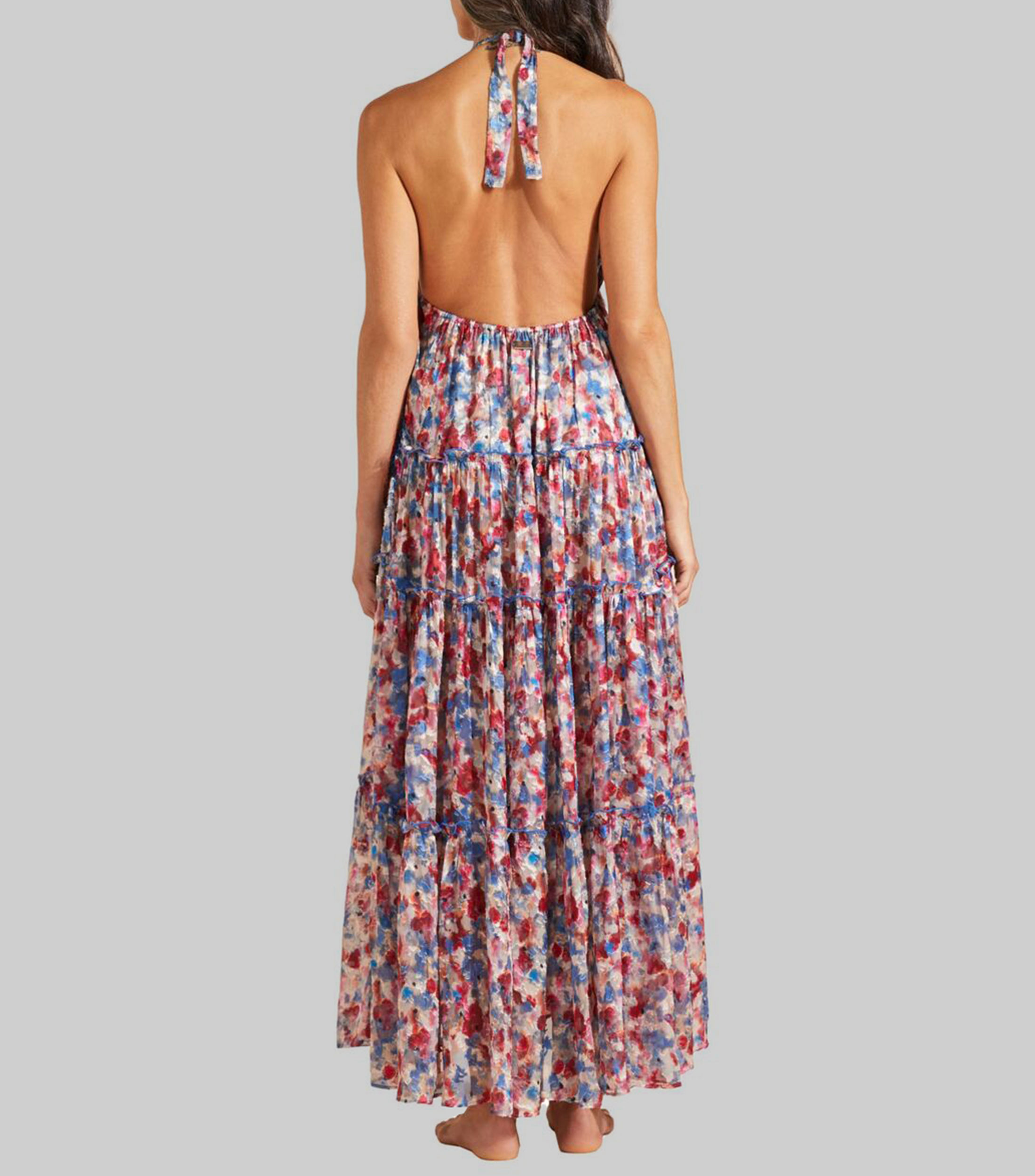 Vestido Maxi Estampado Mujer