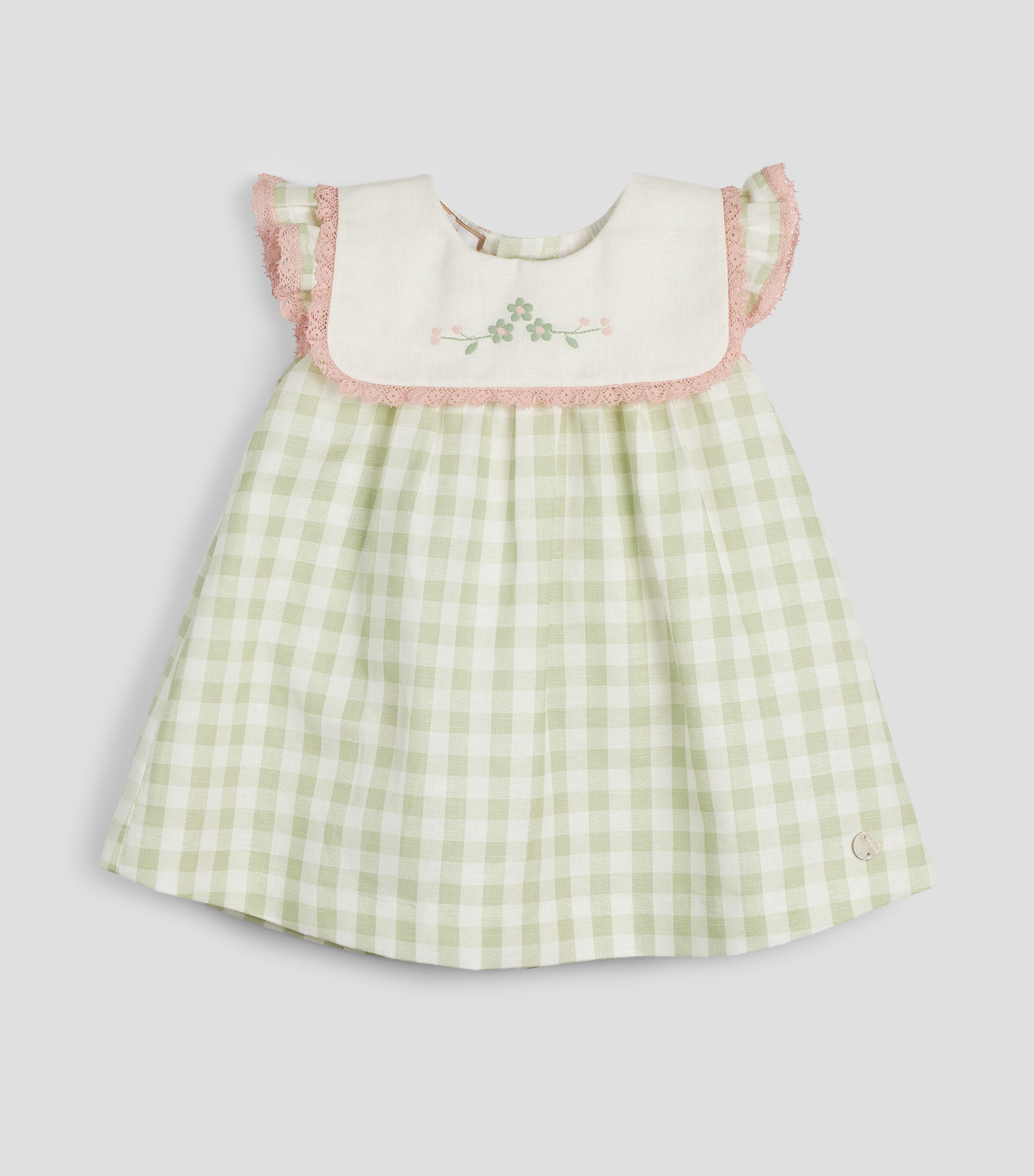Vestido cuadros Bebé