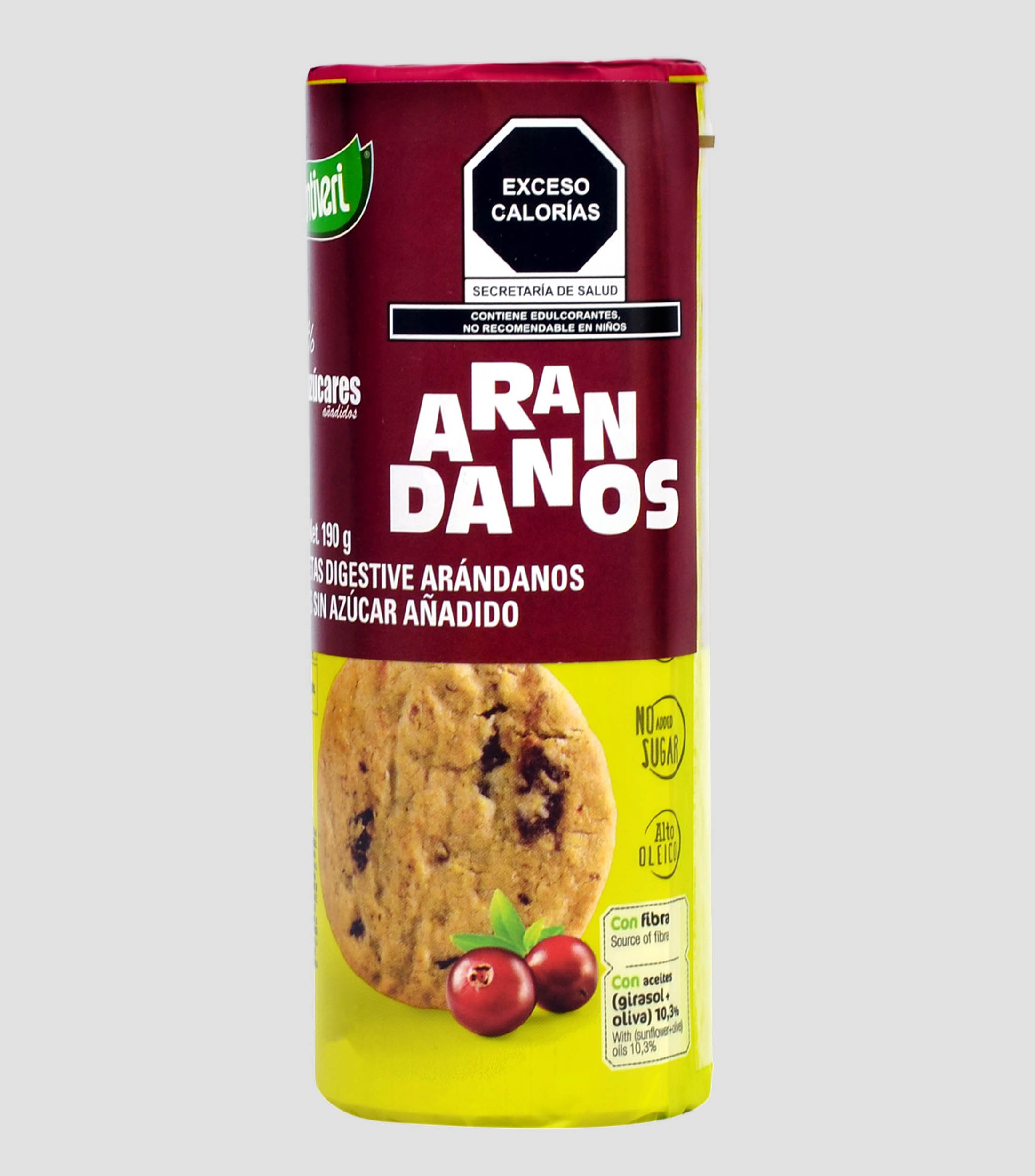 Galletas de Arándanos Digestive, 190 g