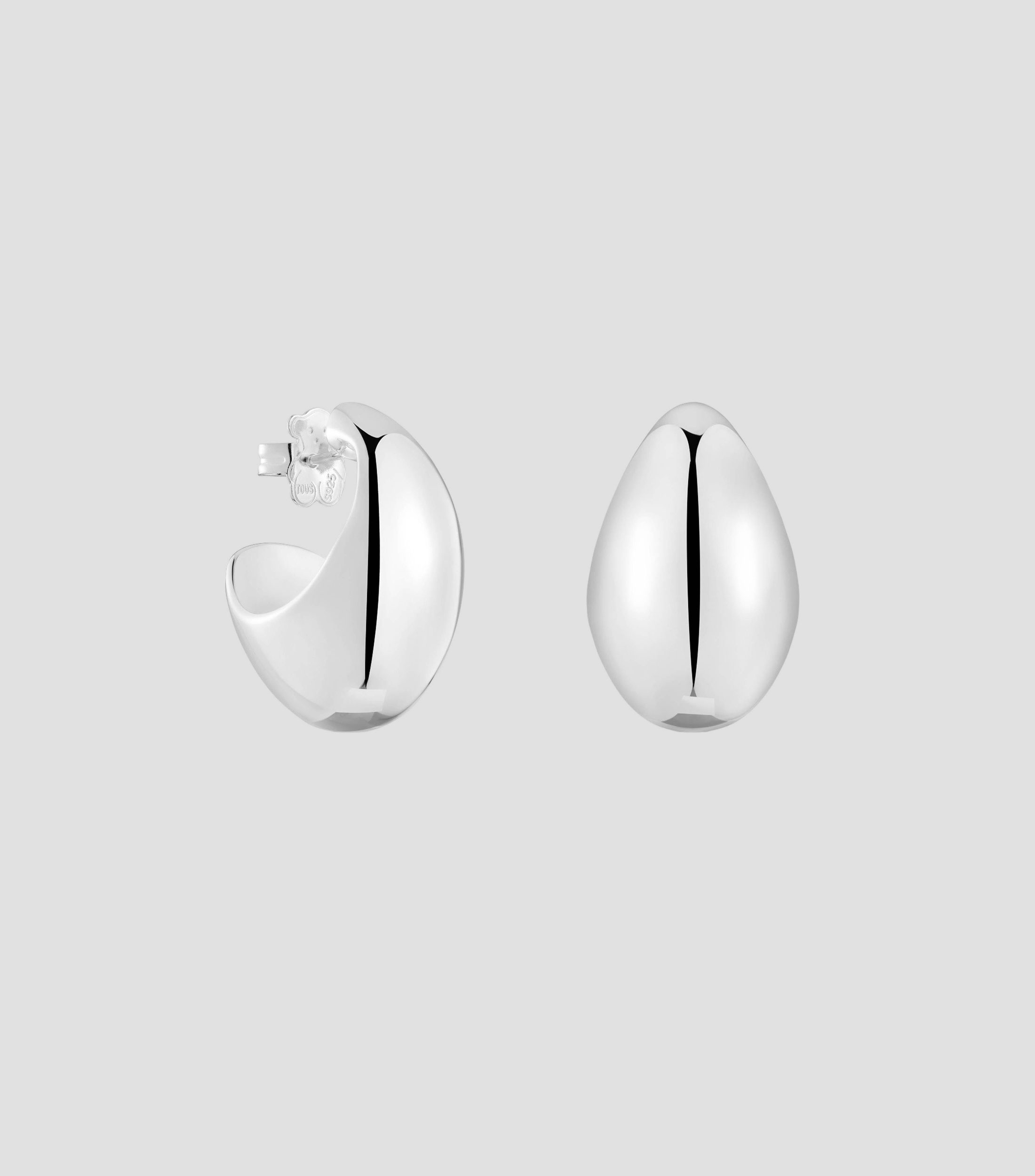 Aretes en plata Warm Mujer