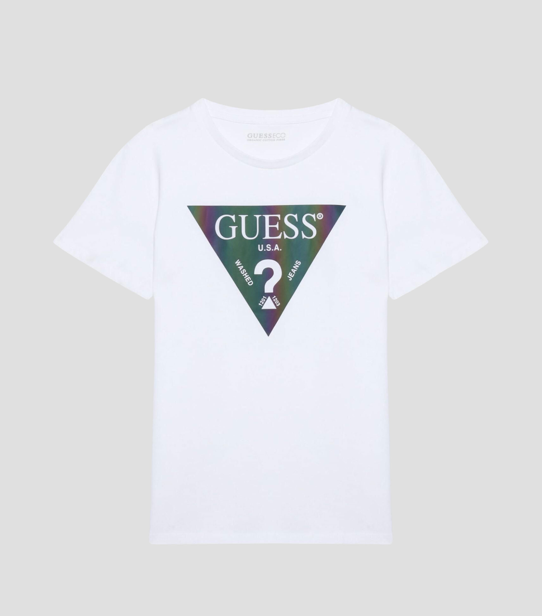 Playera cuello redondo manga corta estampada Niño