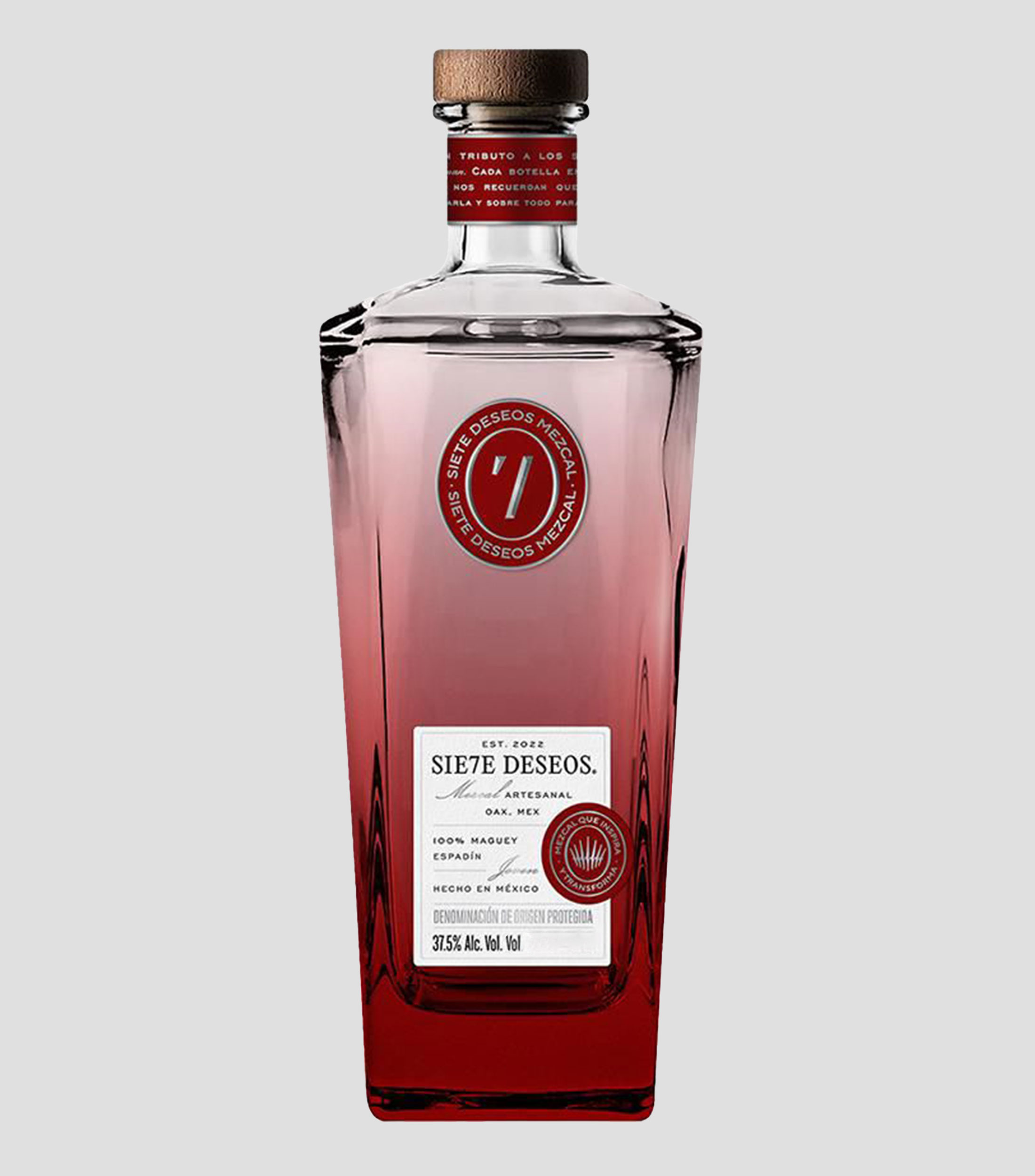 Mezcal 7 Deseos Espadín, 750 ml