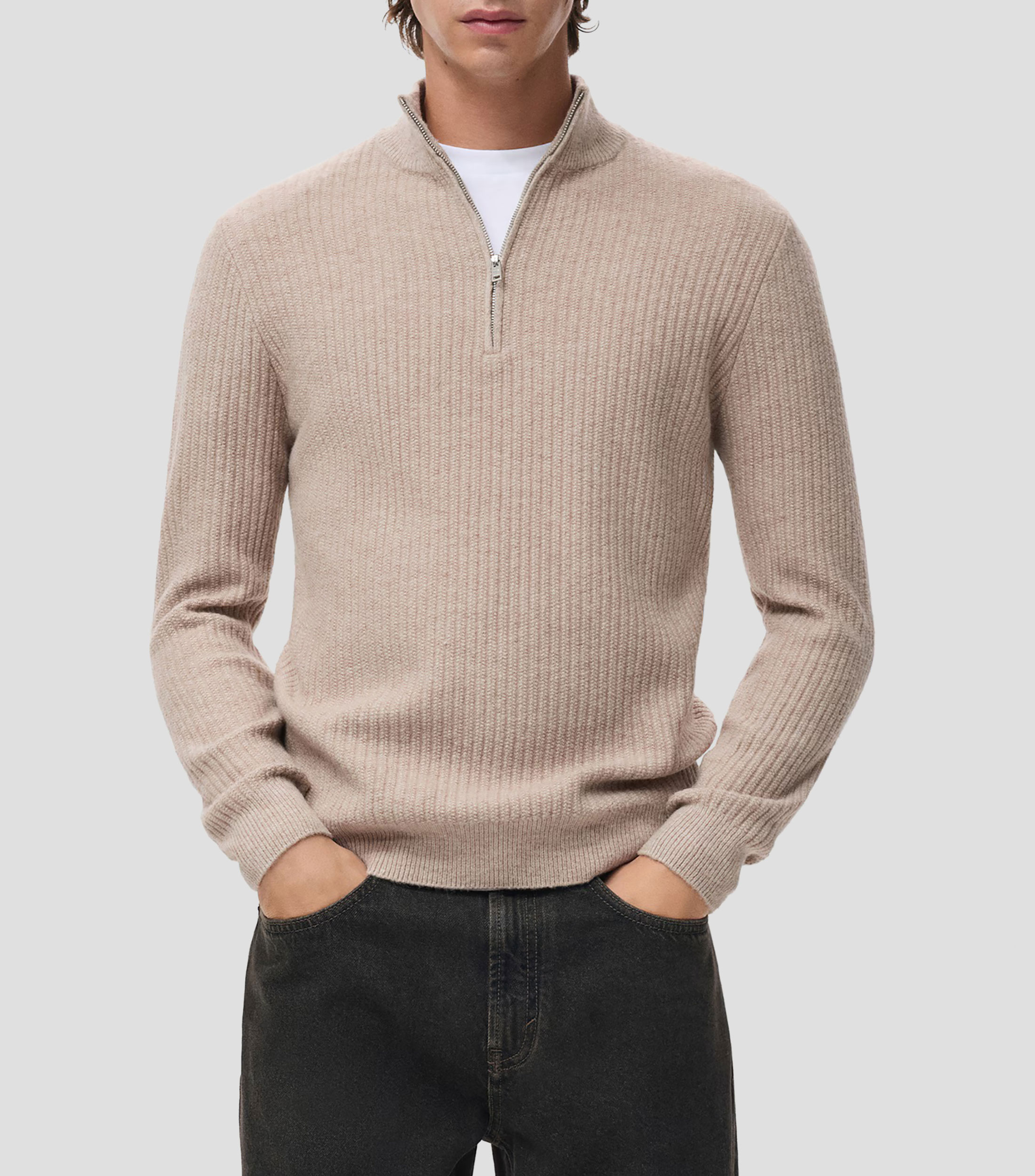 Suéter cuello perkins Hombre