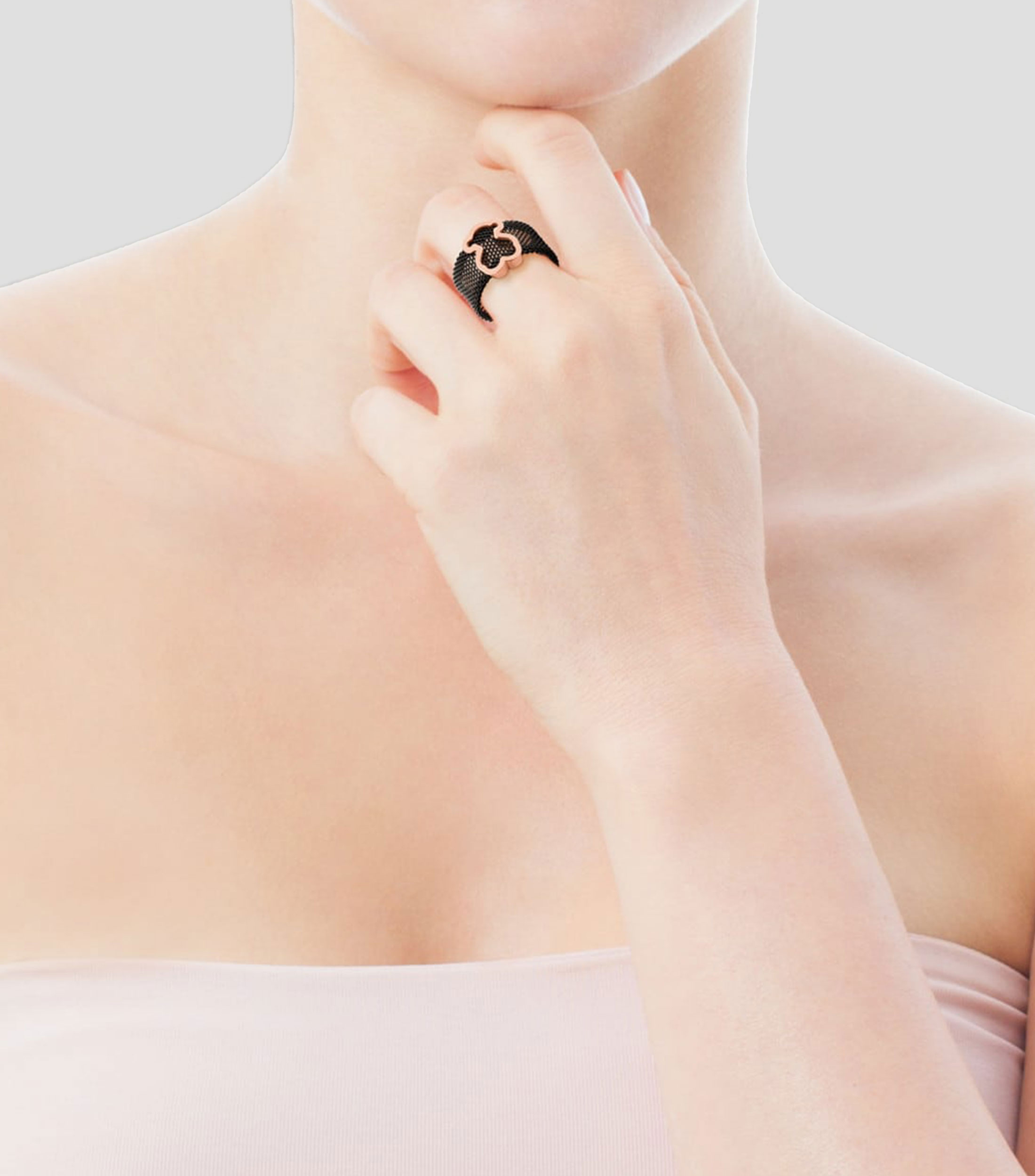 Anillo Icon Mesh Mujer