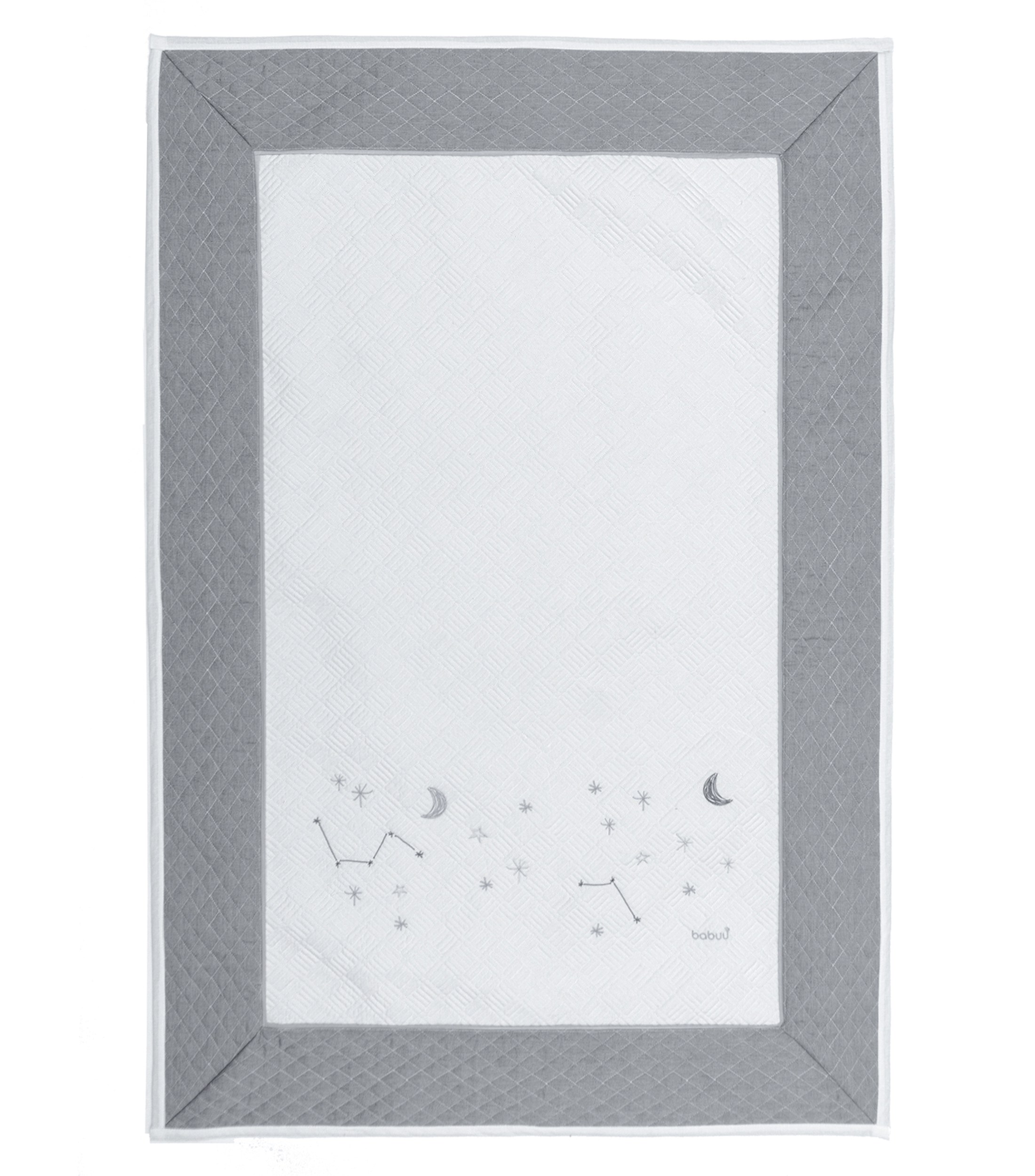 Set de Edredon para cuna Blanco