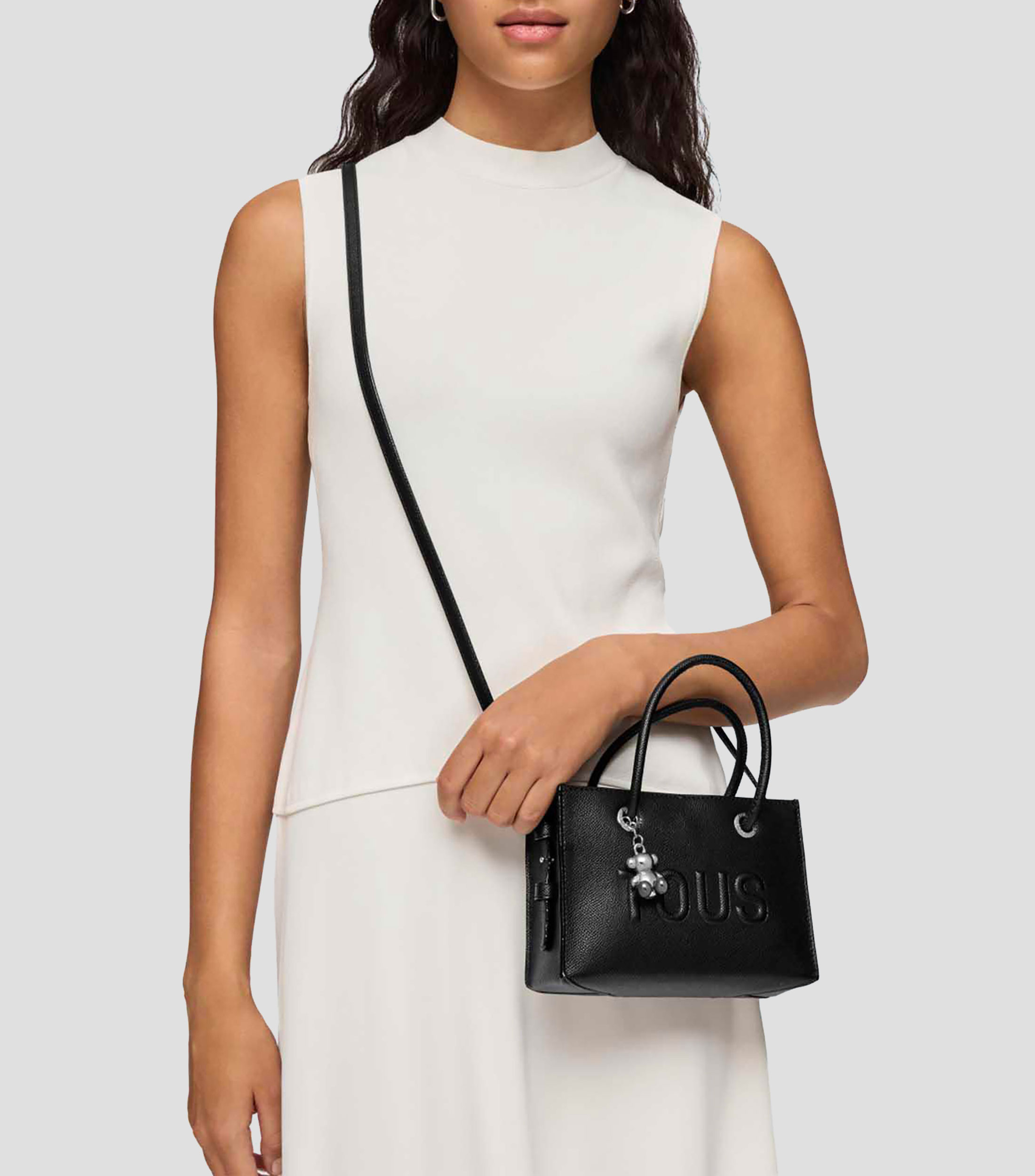 Bolsa mini Shoulder Cachito Mío con logo Mujer