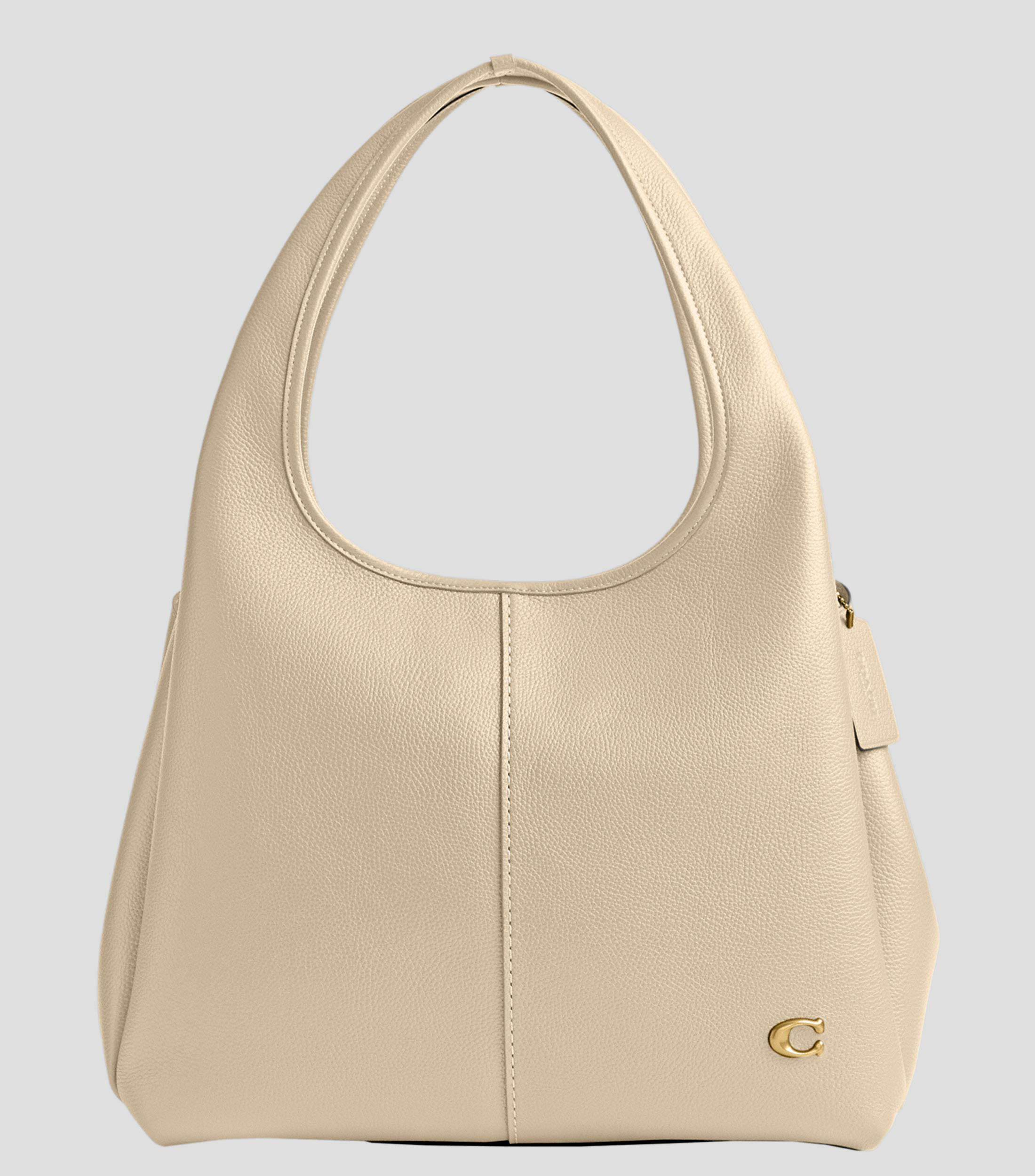 Bolsa shoulder en piel texturizada Mujer