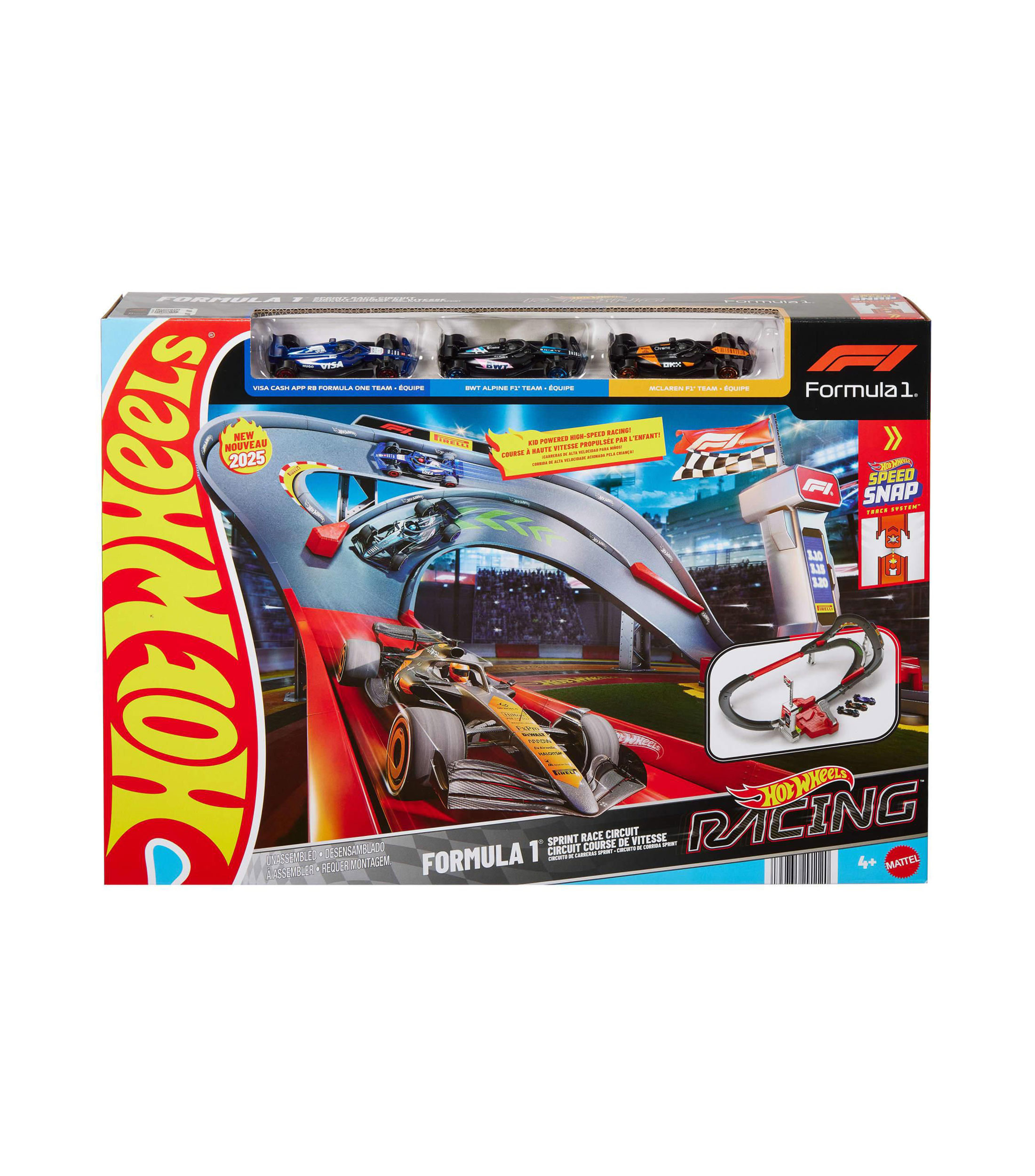 Pista Racing Fórmula 1 Carrera Splint