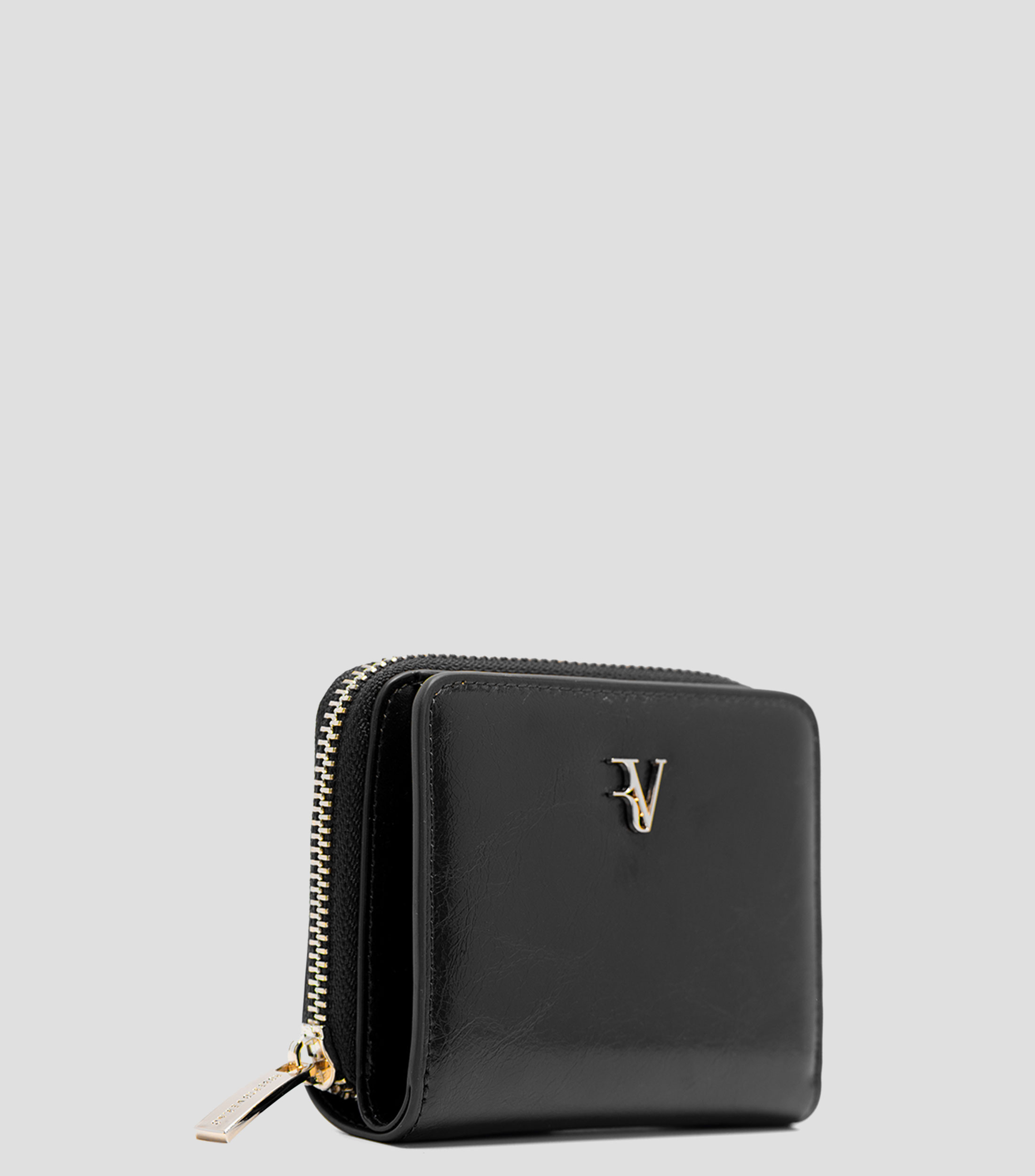 Cartera en piel lisa Mujer