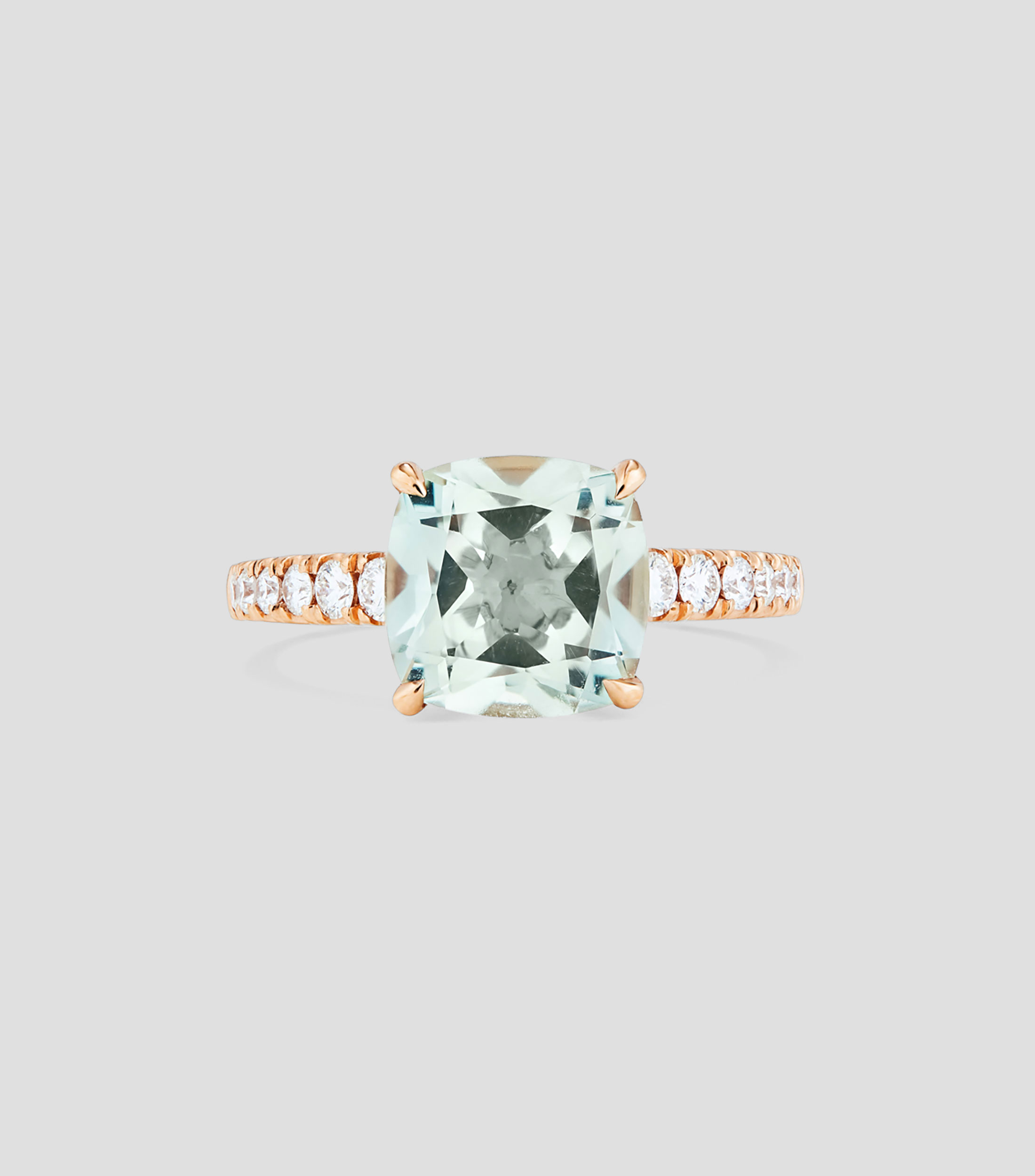 Anillo Veris en Oro con amatista Mujer