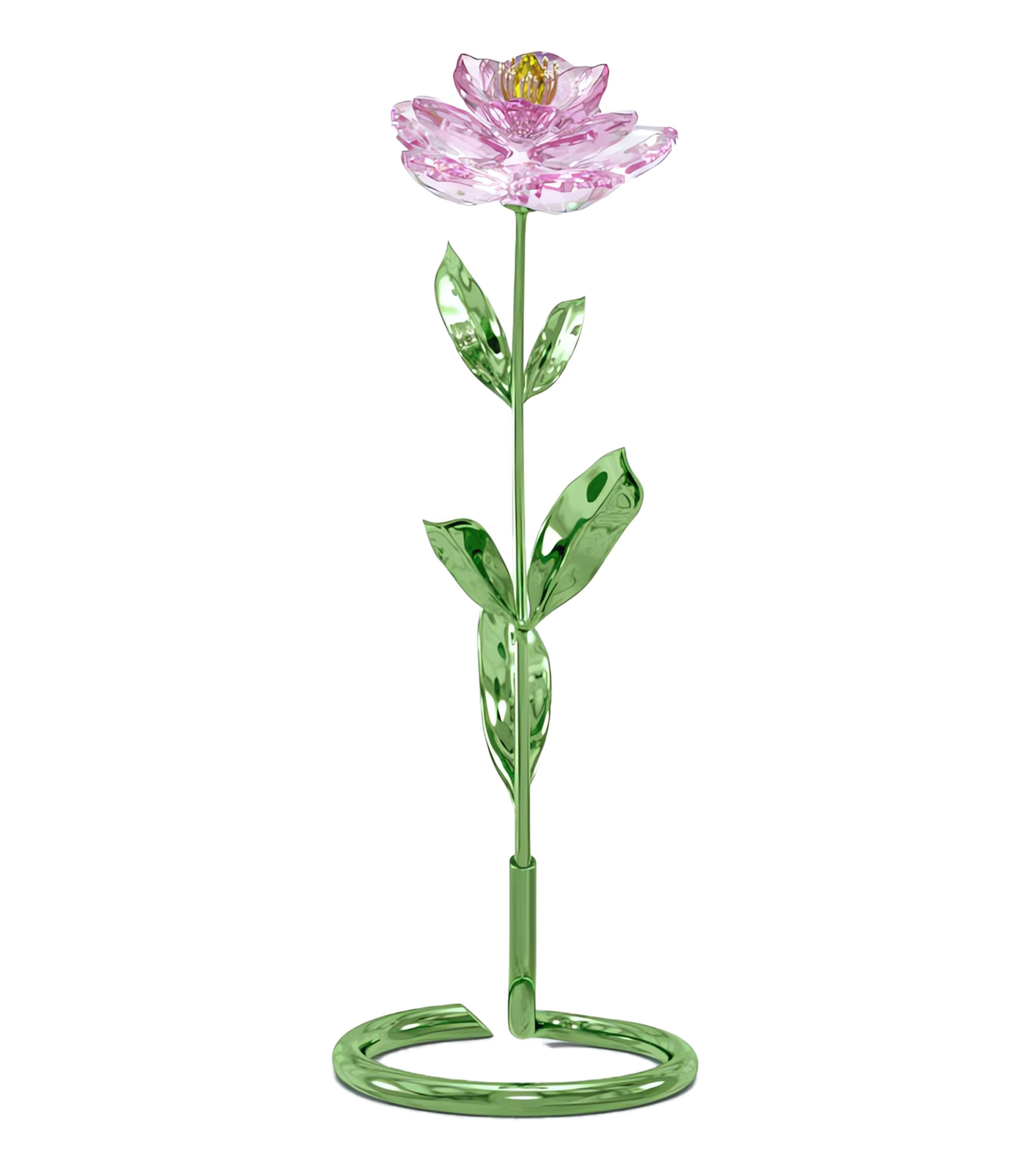 Figura Florere Peony en cristal