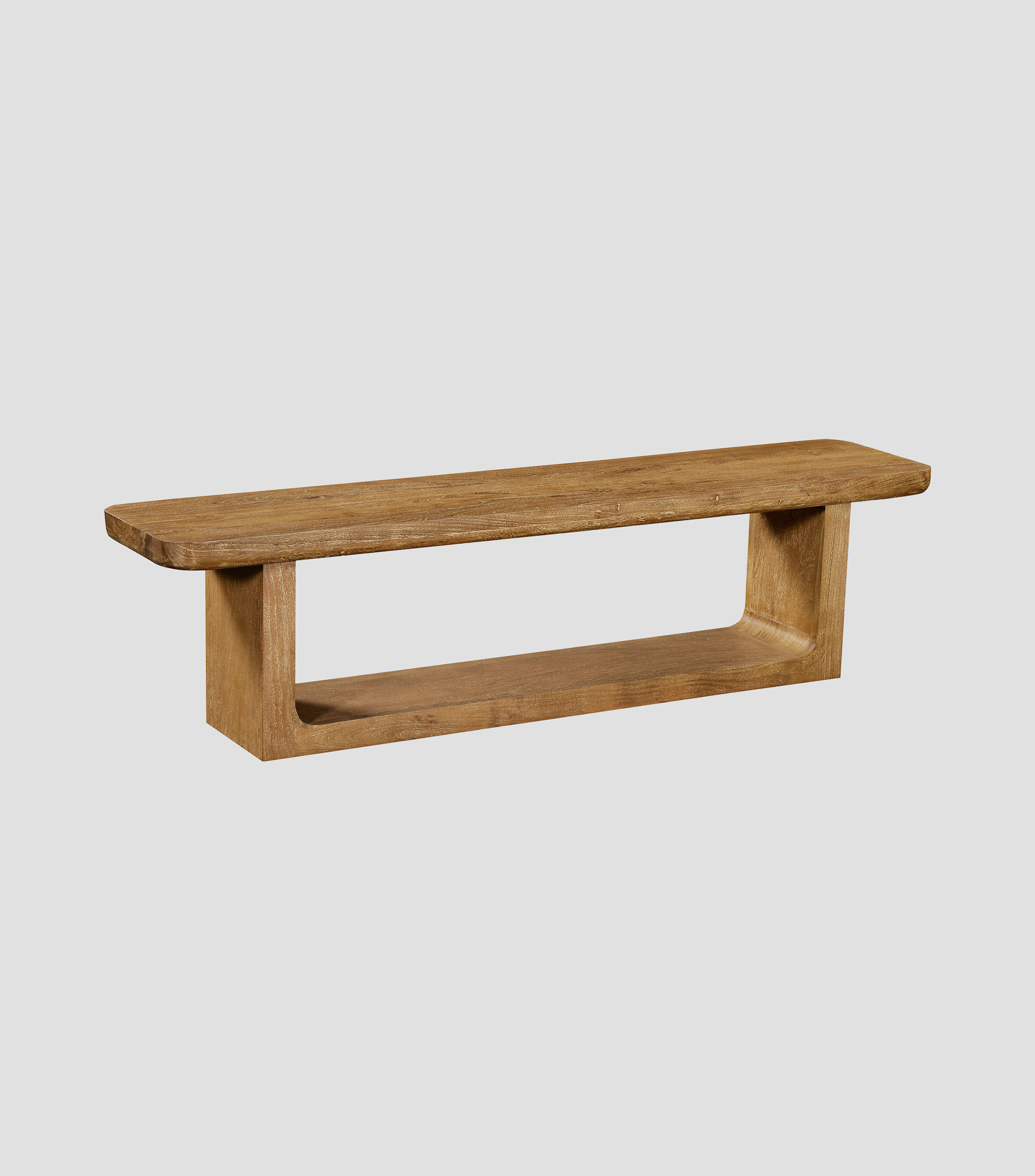 Banca de comedor Holfred en madera de acacia