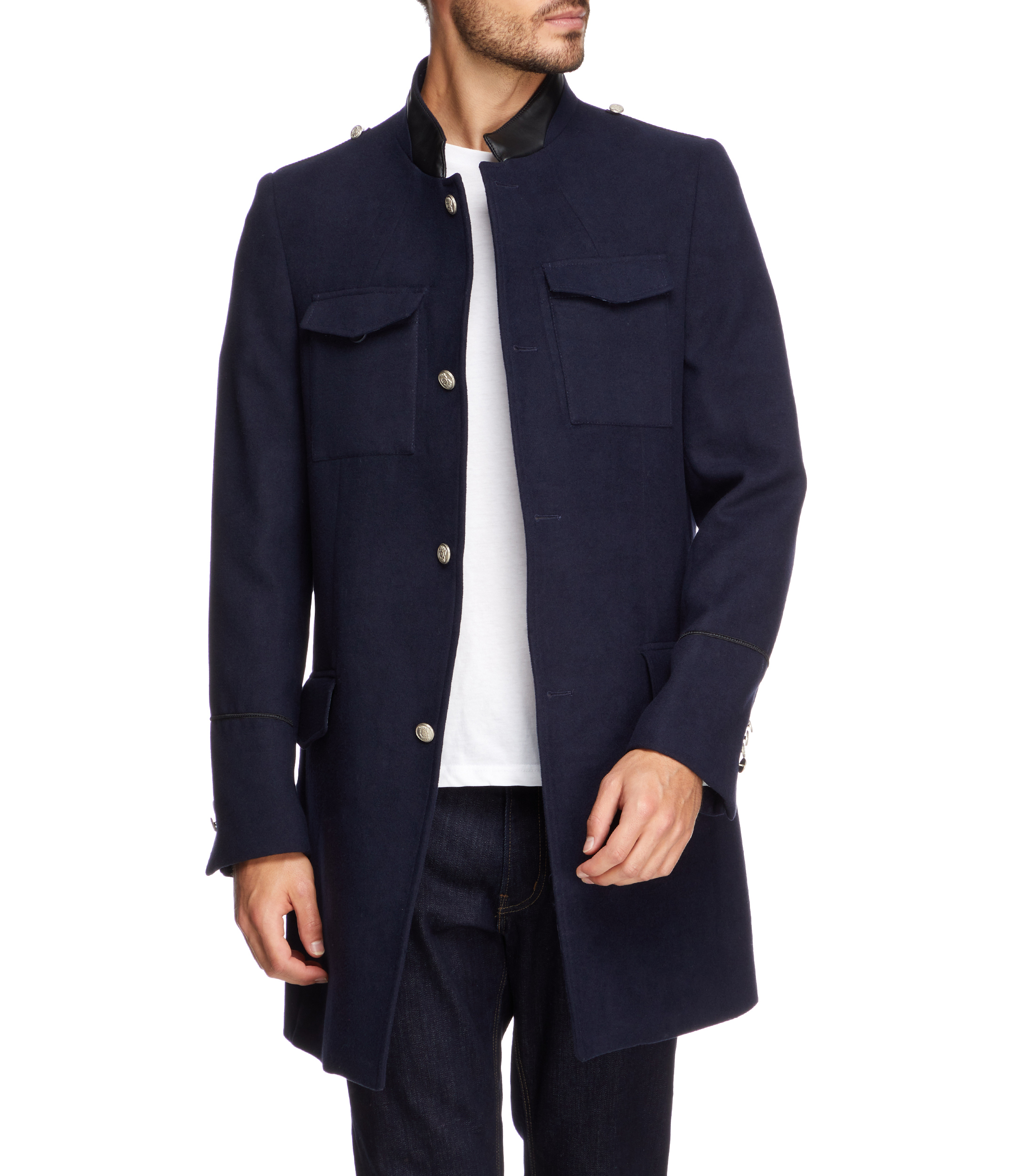 Abrigo Azul Fotos De Abrigos De Hombre Abrigos Hombre Palacio De