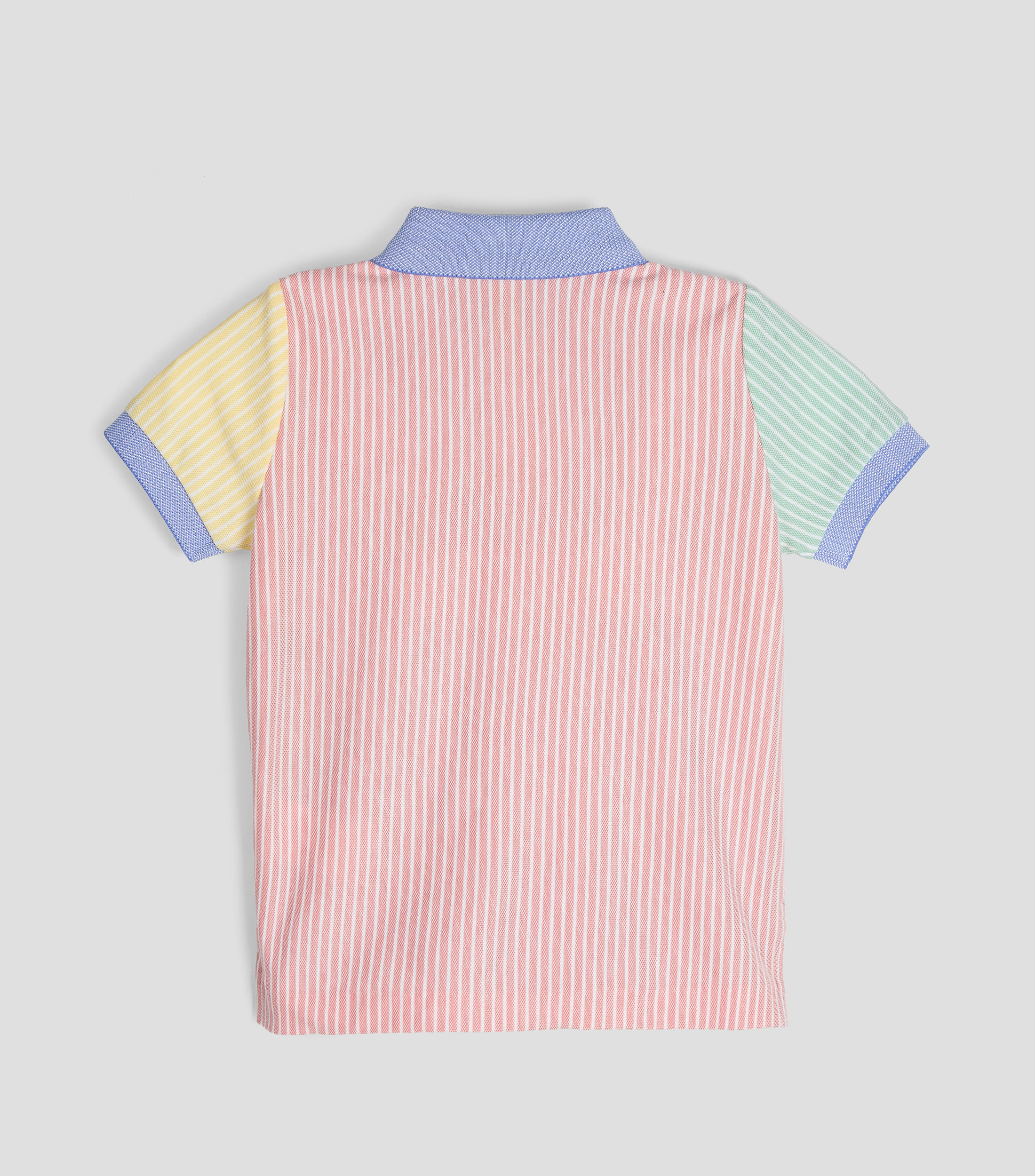 Playera polo manga corta rayas Niño