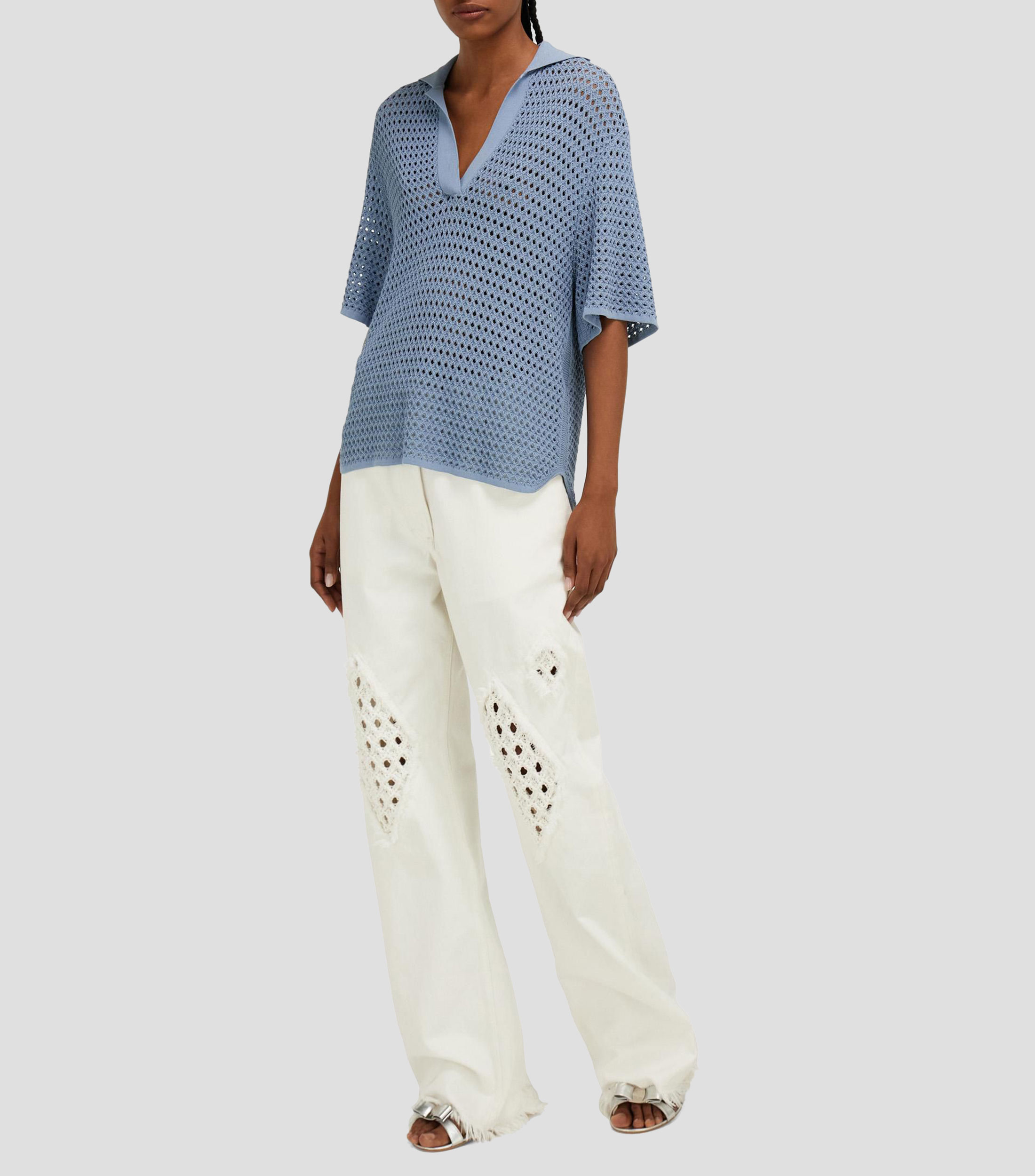 Playera tipo polo Mujer