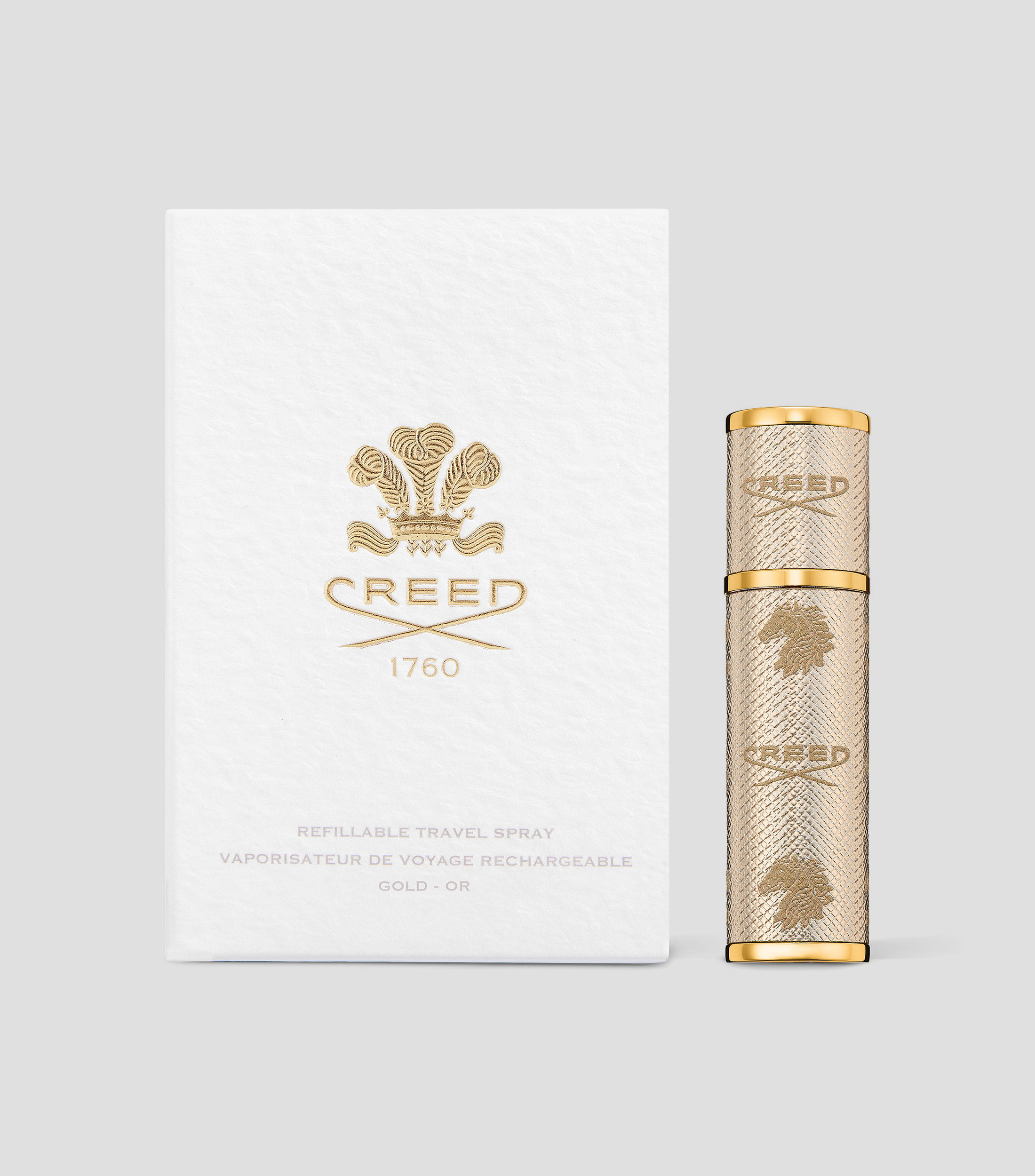 Atomizador de fragancia Travel Gold, 5 ml