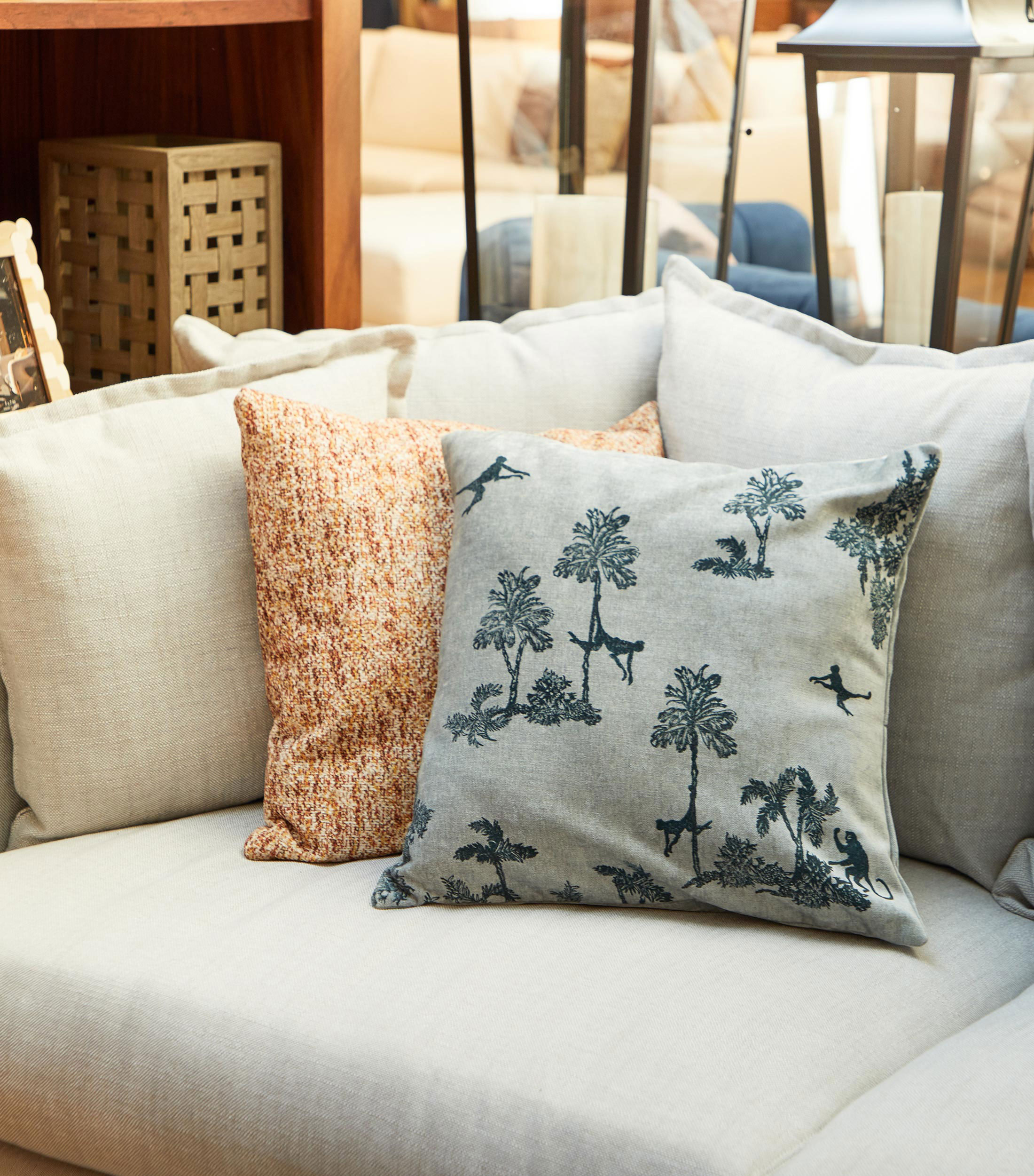 Cojin Decorativo Estampado Paris