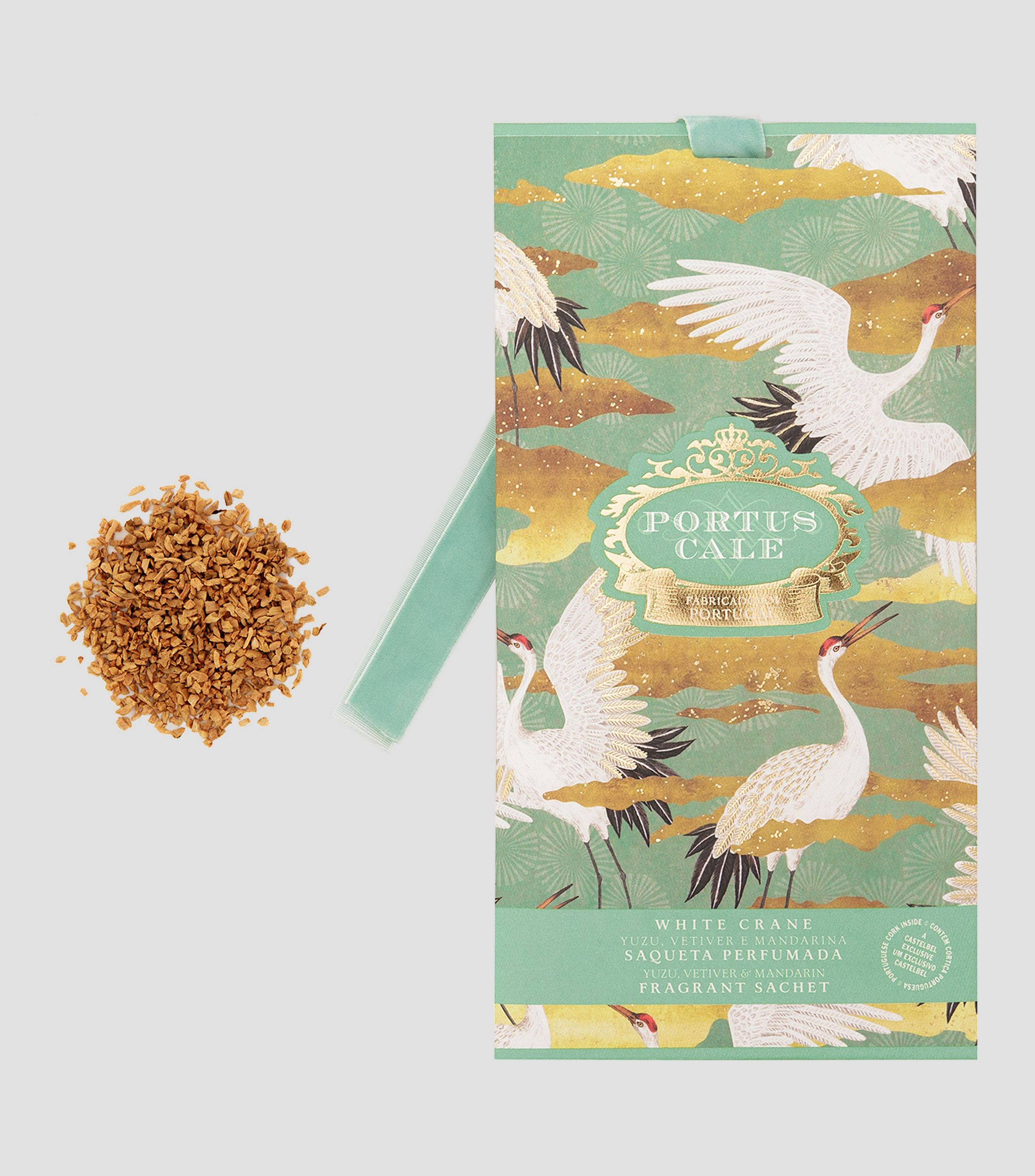 Sachet perfumado para ropa y blancos - White Crane