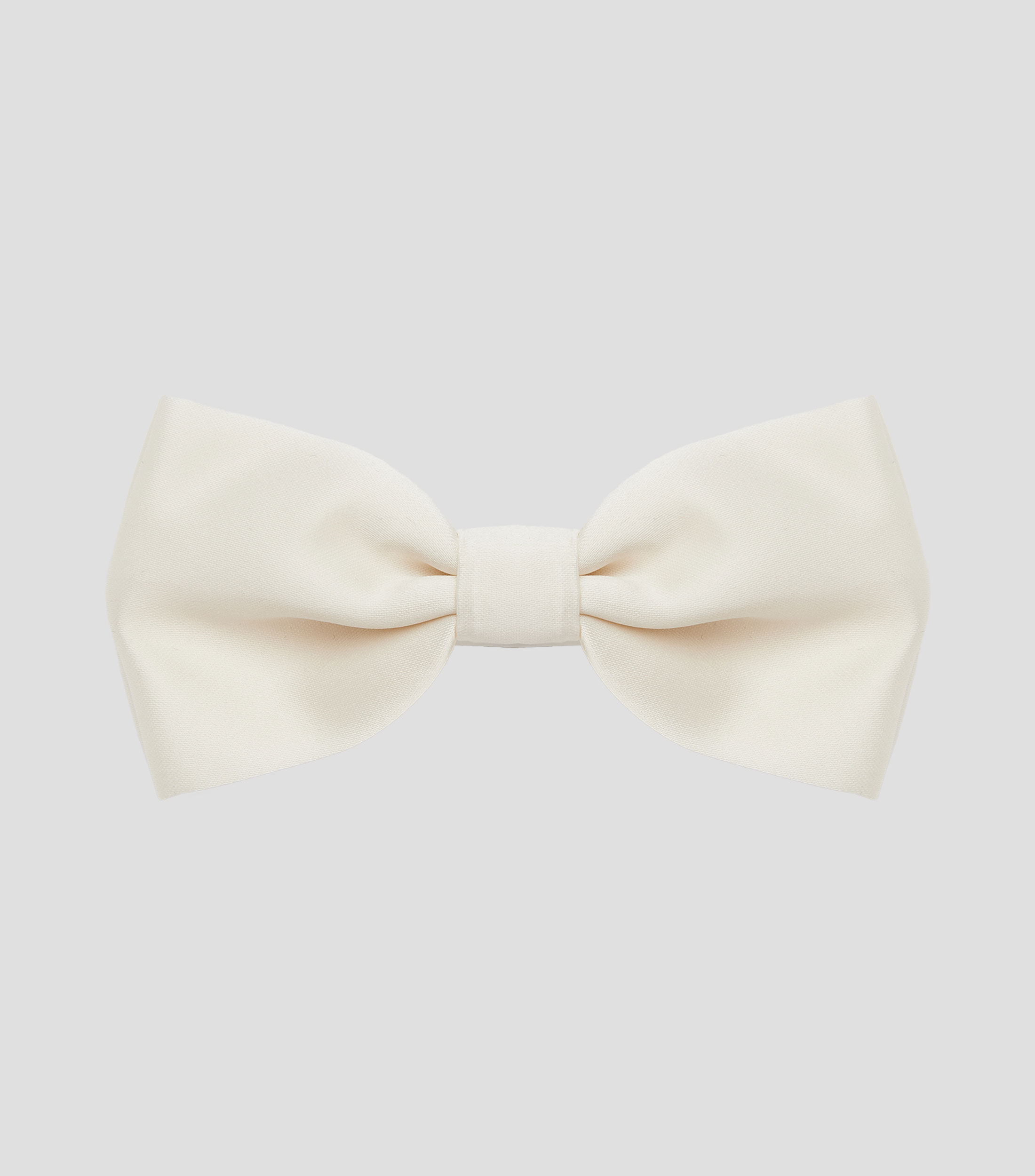 Corbata de moño lisa