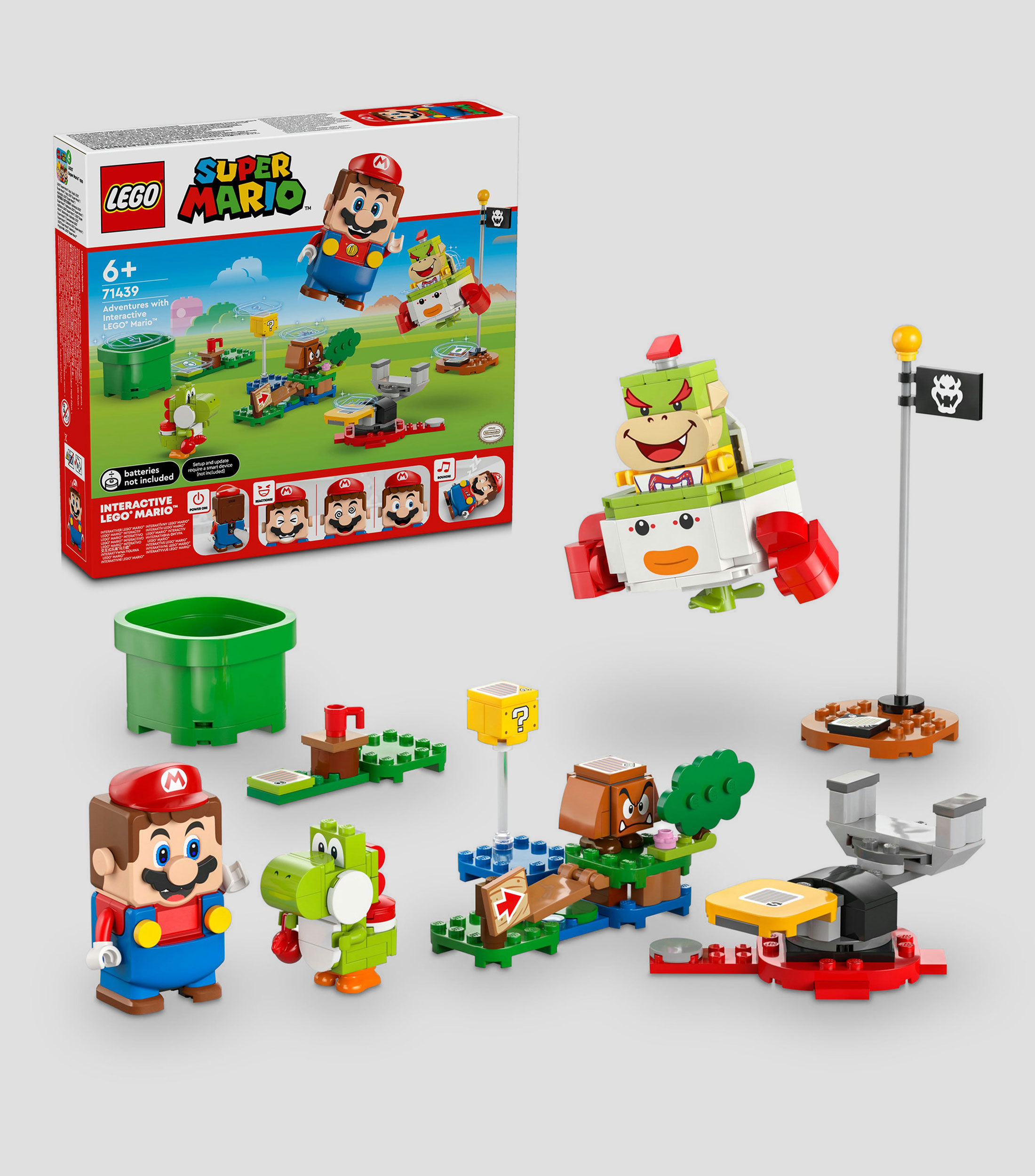 LEGO Super Mario Aventuras interactivas con LEGO Mario 71439