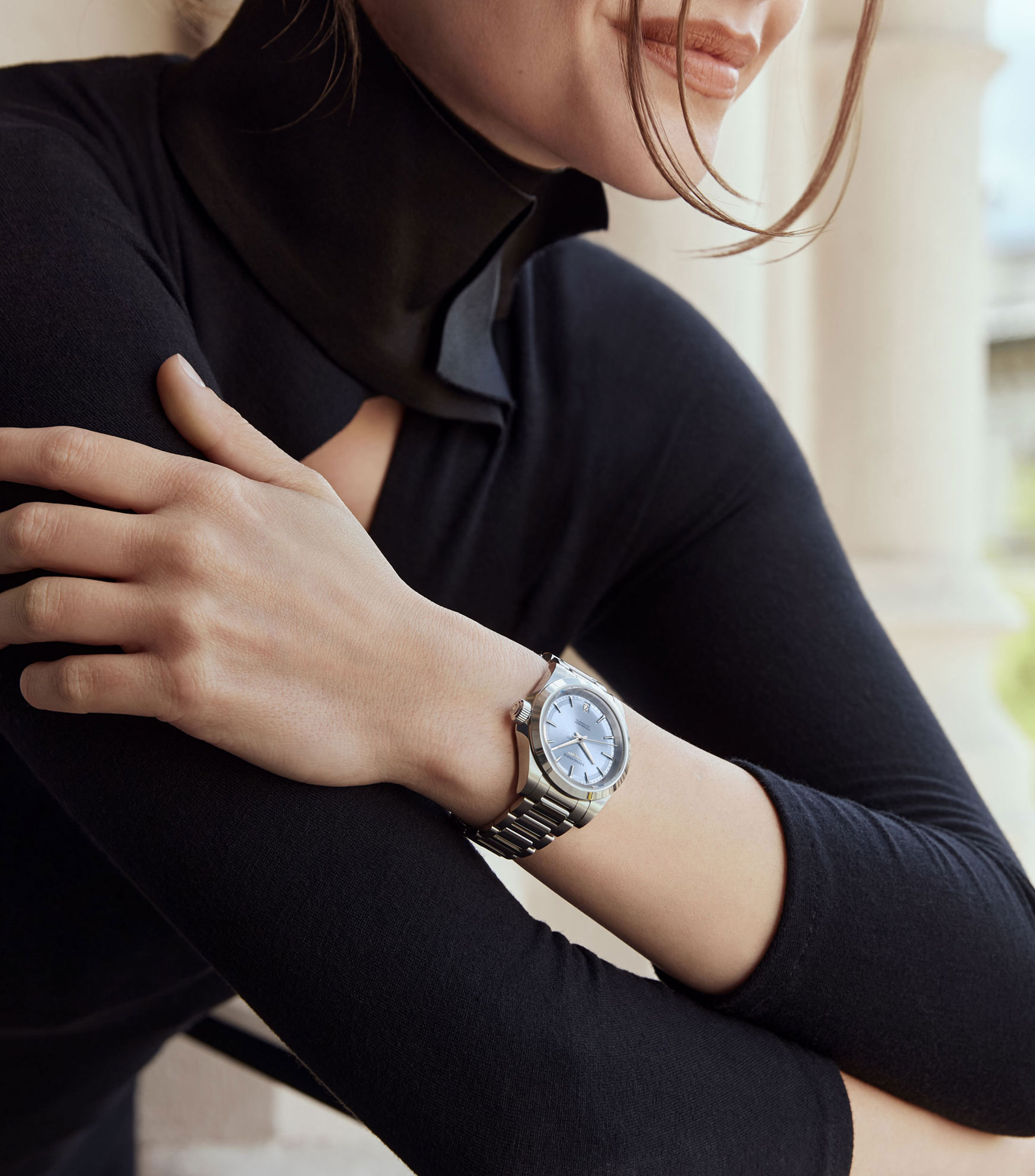 Reloj para mujer Conquest Casual, Plateado
