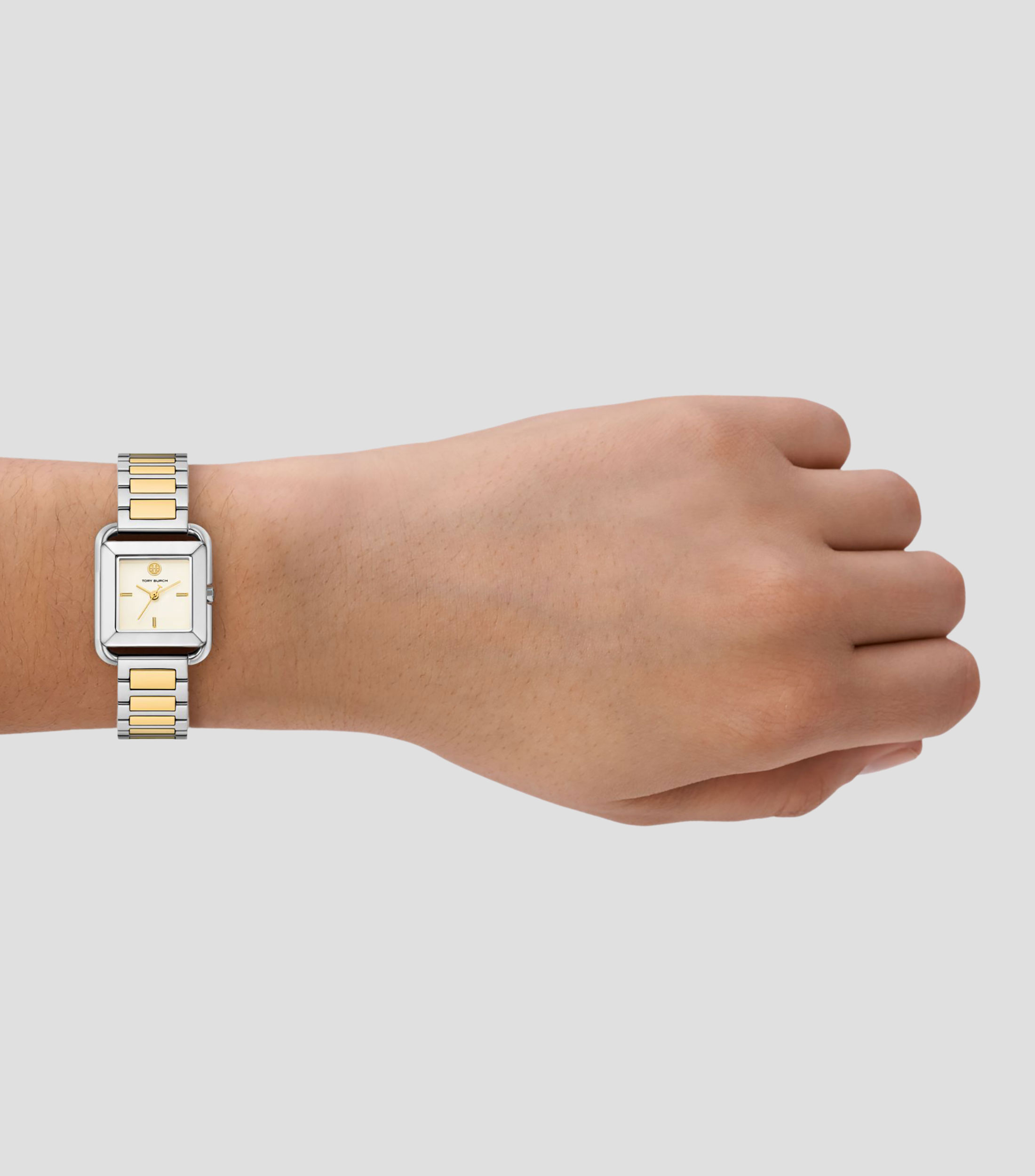 Reloj Thekira Square casual, Plateado