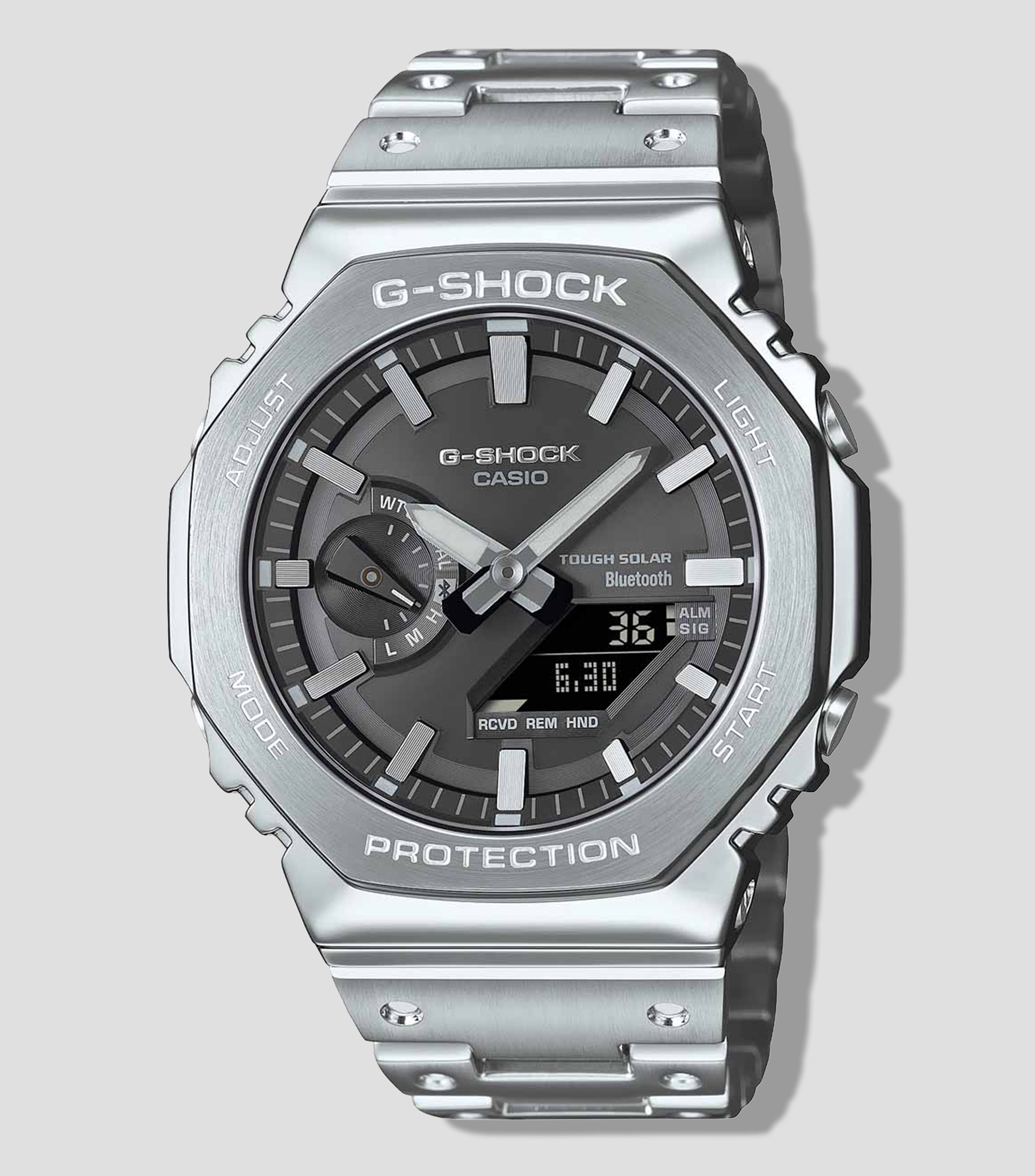 Reloj para Hombre G-Shock Casual Plateado
