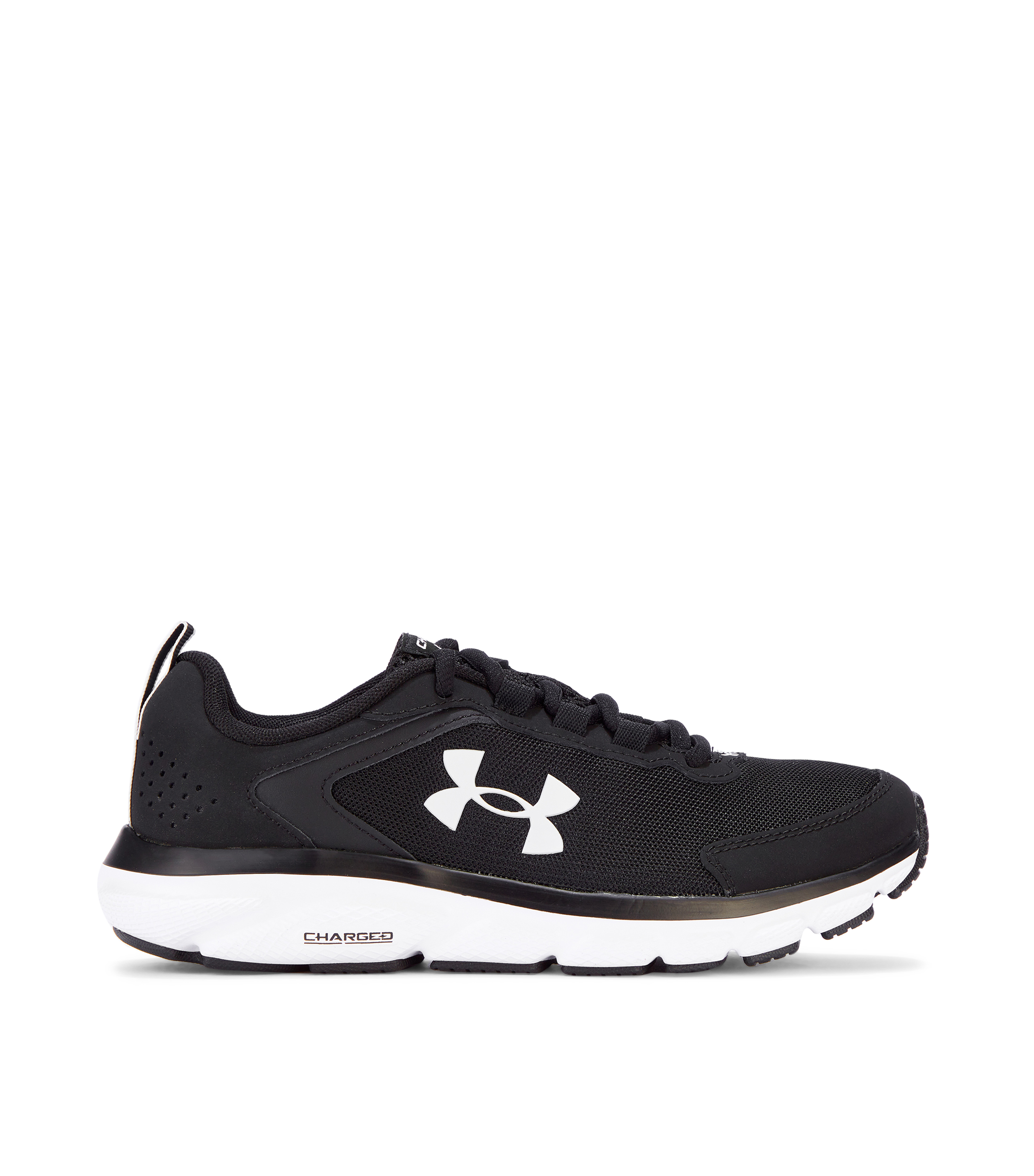 Tenis under armour top negro mujer