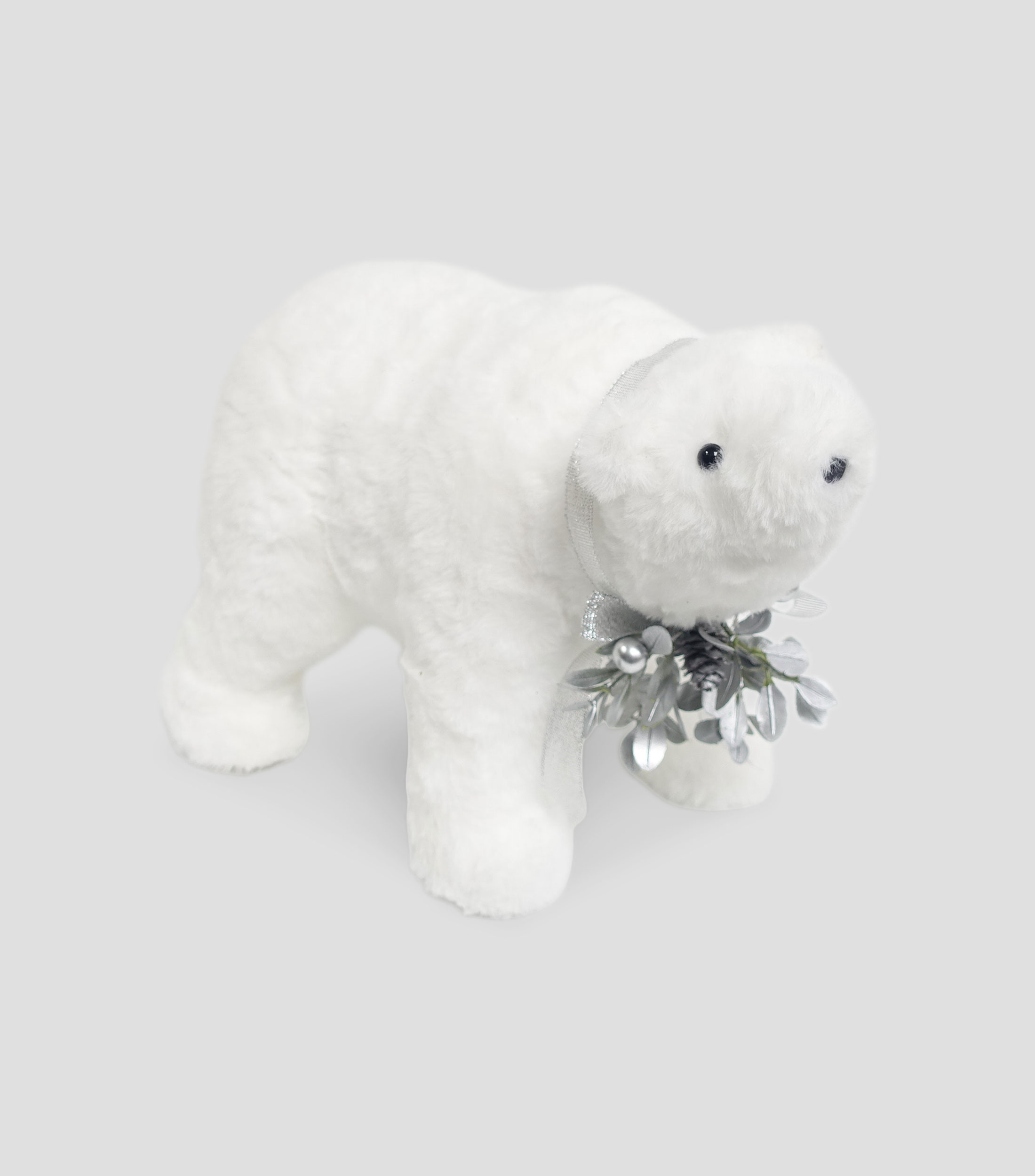 Figura navideña decorativa Frosty Crystal de Oso Polar