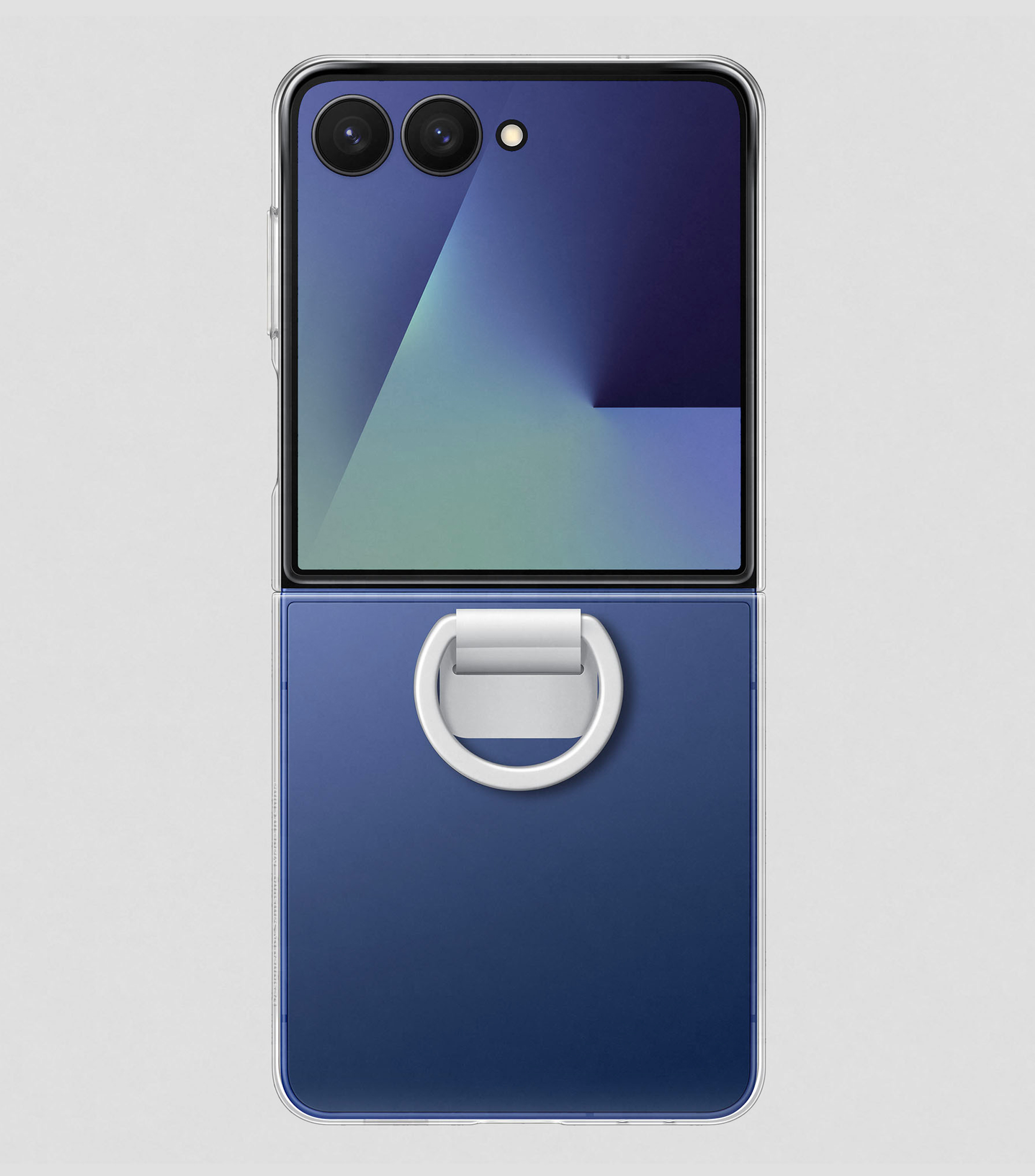 Funda con anillo Galaxy Z Flip7 Transparente